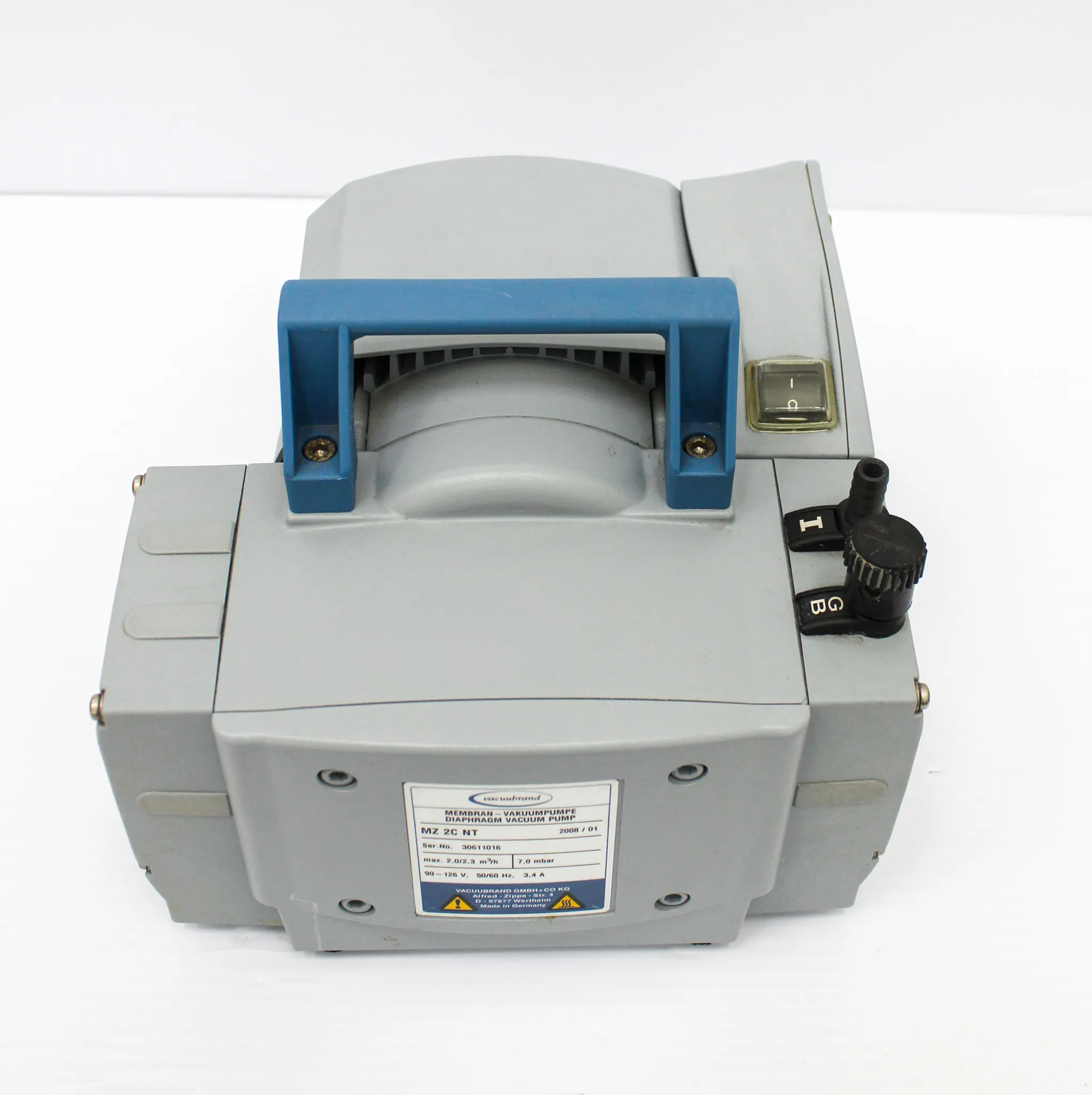 Vacuumbrand MZ 2C NT Chemistry Design Diaphragm Vacuum Pump MZ 2C NT