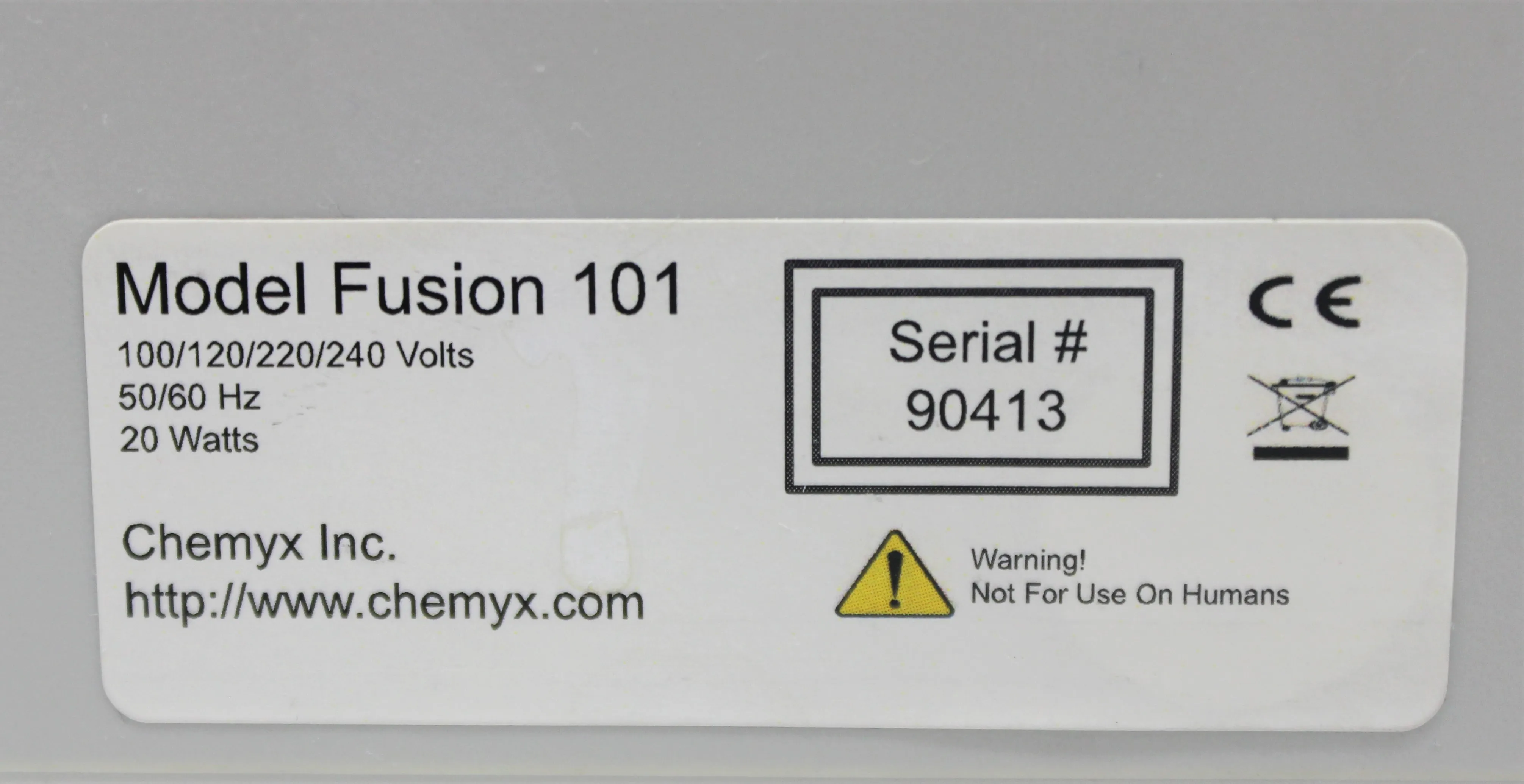 Chemyx Fusion 101 Syringe Pump for Synthetic Chemistry and Drug Infusion