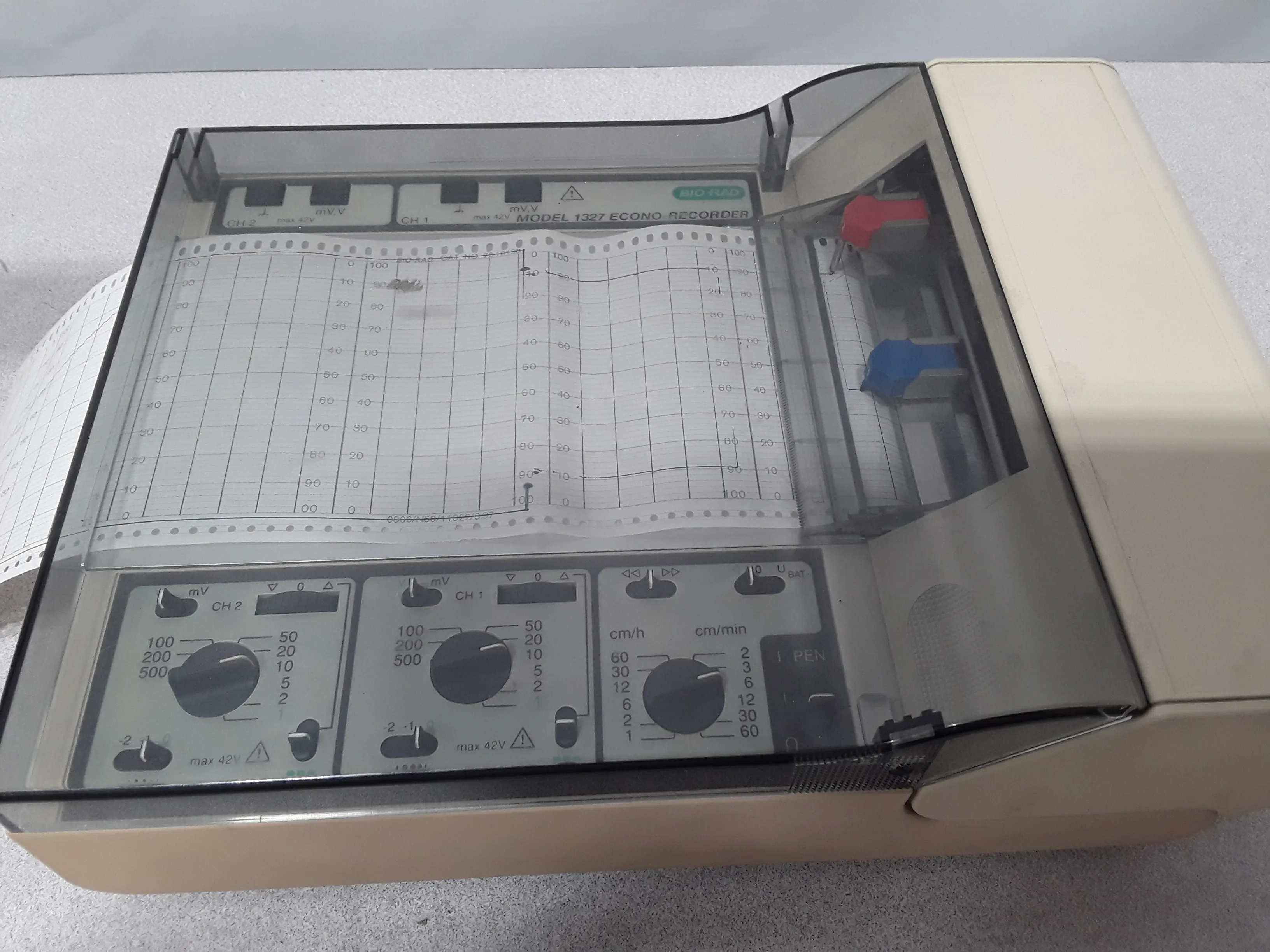 BIO-RAD 2128 Fraction Collector w/ 1327 Econo-Recorder