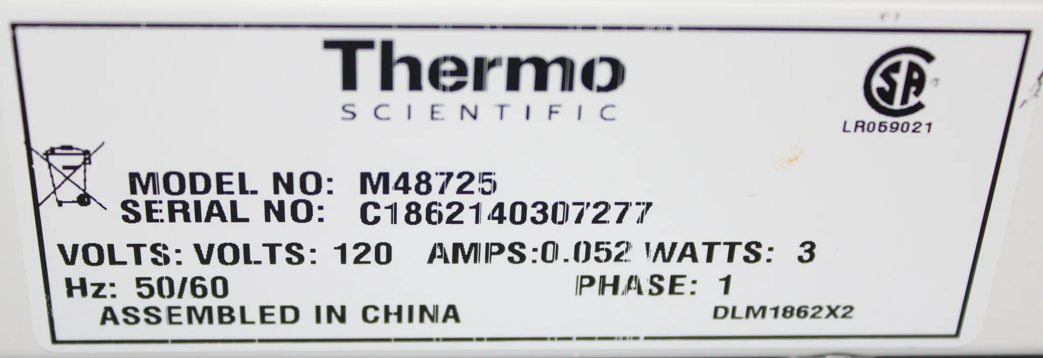 Thermo Scientific Vari Mix Test Tube Rocker M48725