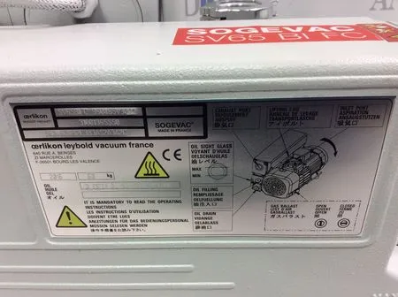 Sogevac SV65 BI FC Vacuum Pump