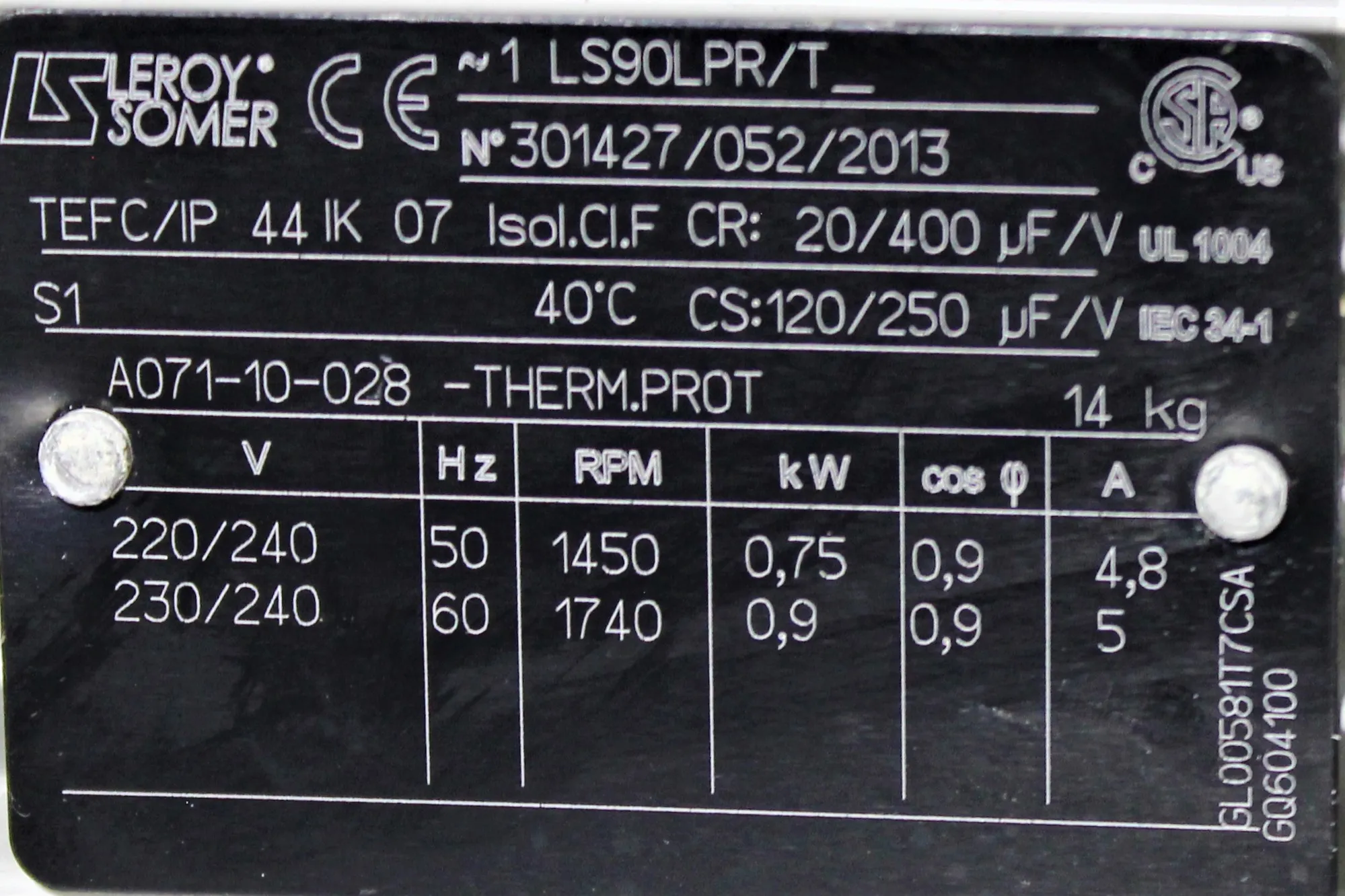 Edwards E2M28 Rotary Vane Vacuum Pump