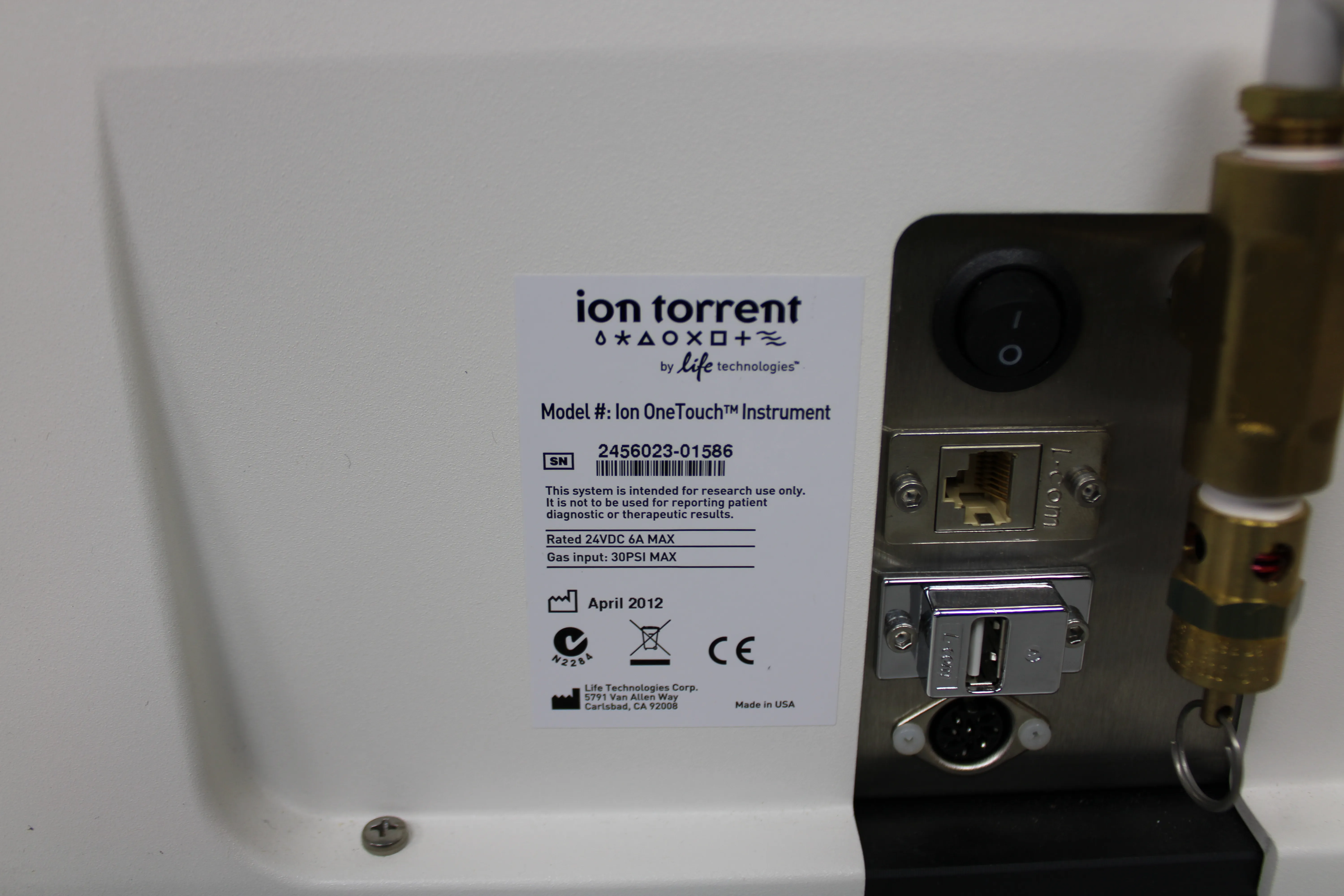 Ion Torrent Ion OneTouch DNA Sequencer