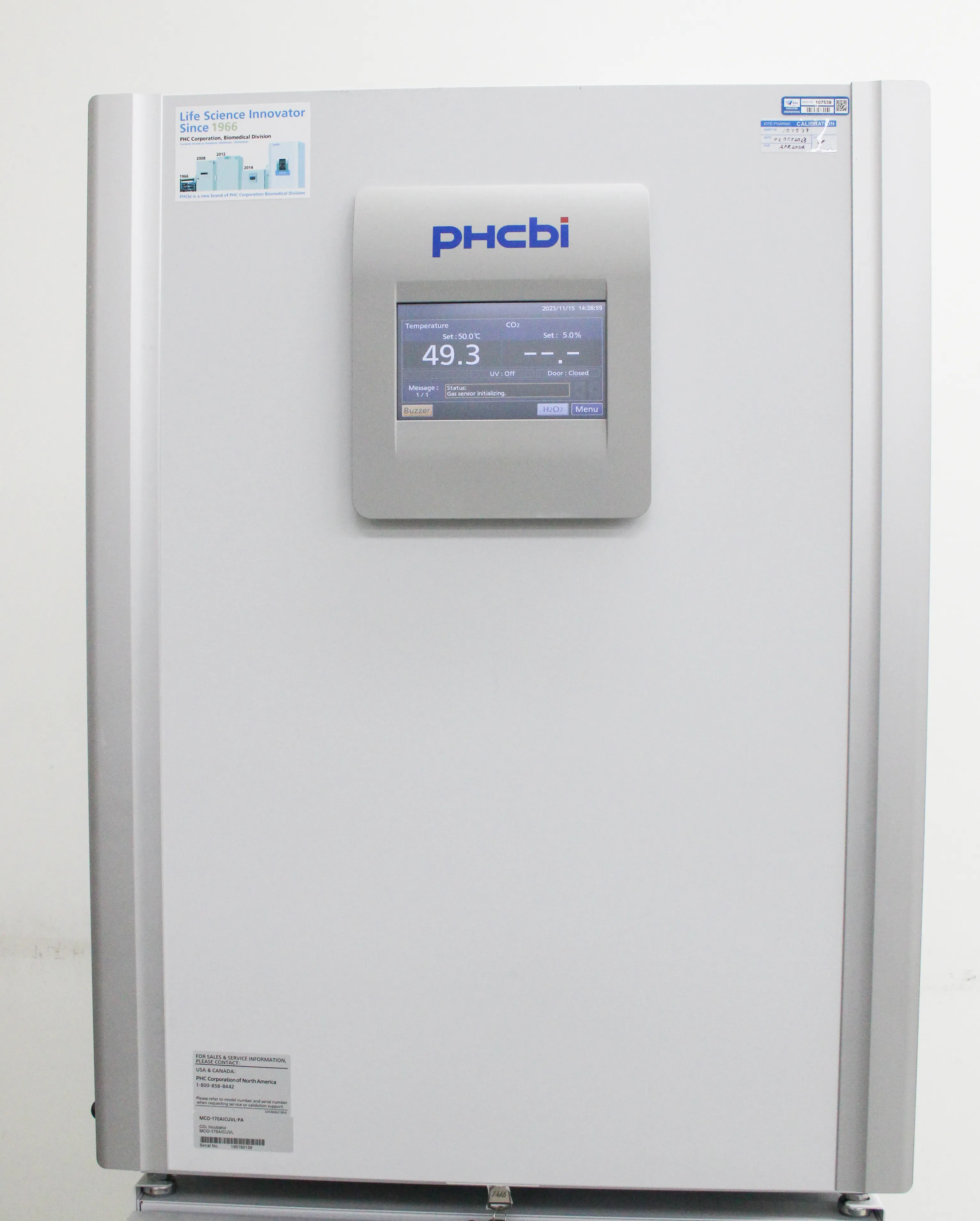 PHCBI Cell-IQ Series 5.8 cu.ft. CO2 Laboratory Incubator MCO-170AICUVL-PA