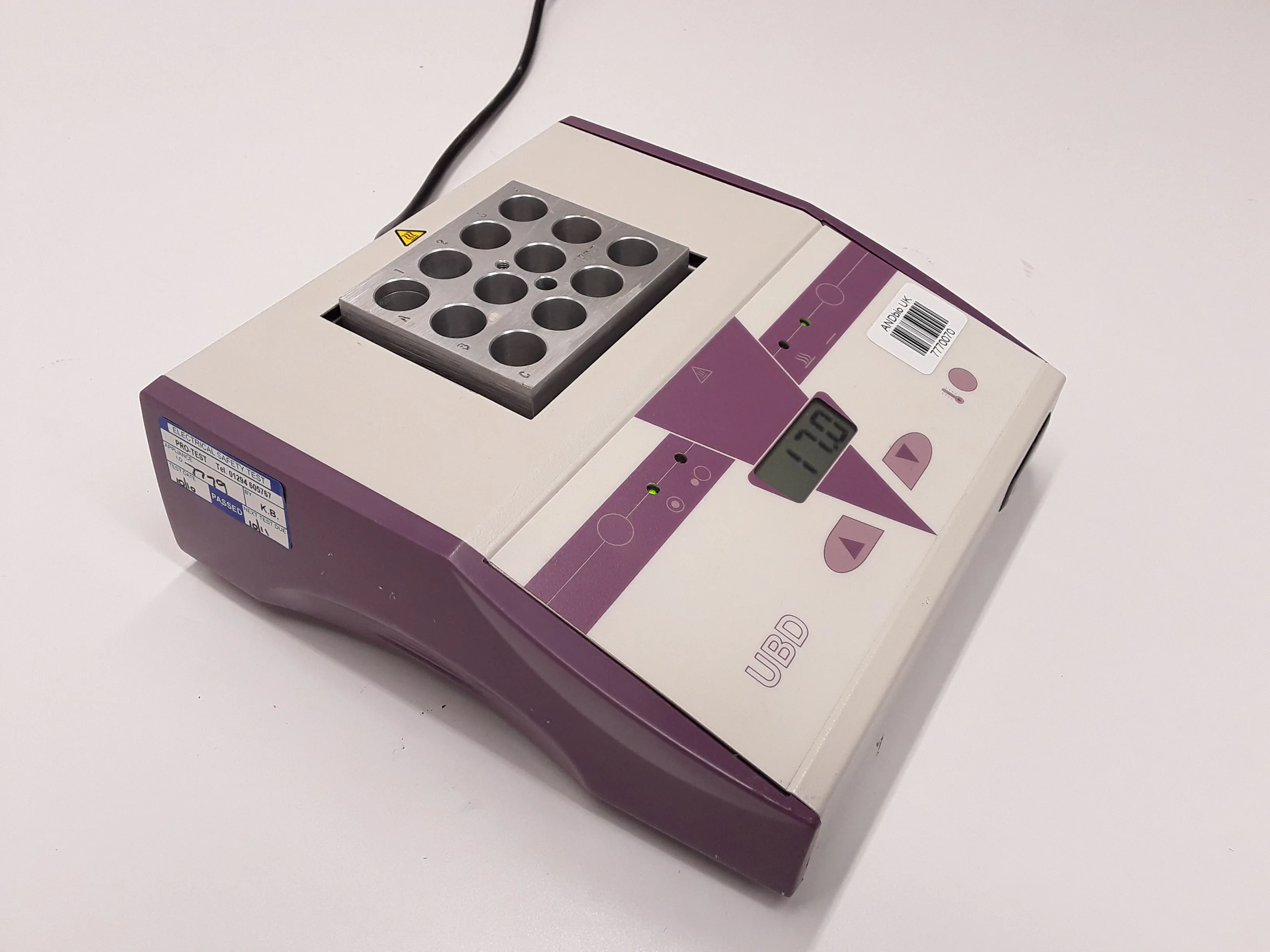 Grant UBD1 Digital Dry Block Heater - Used Laboratory Equipment