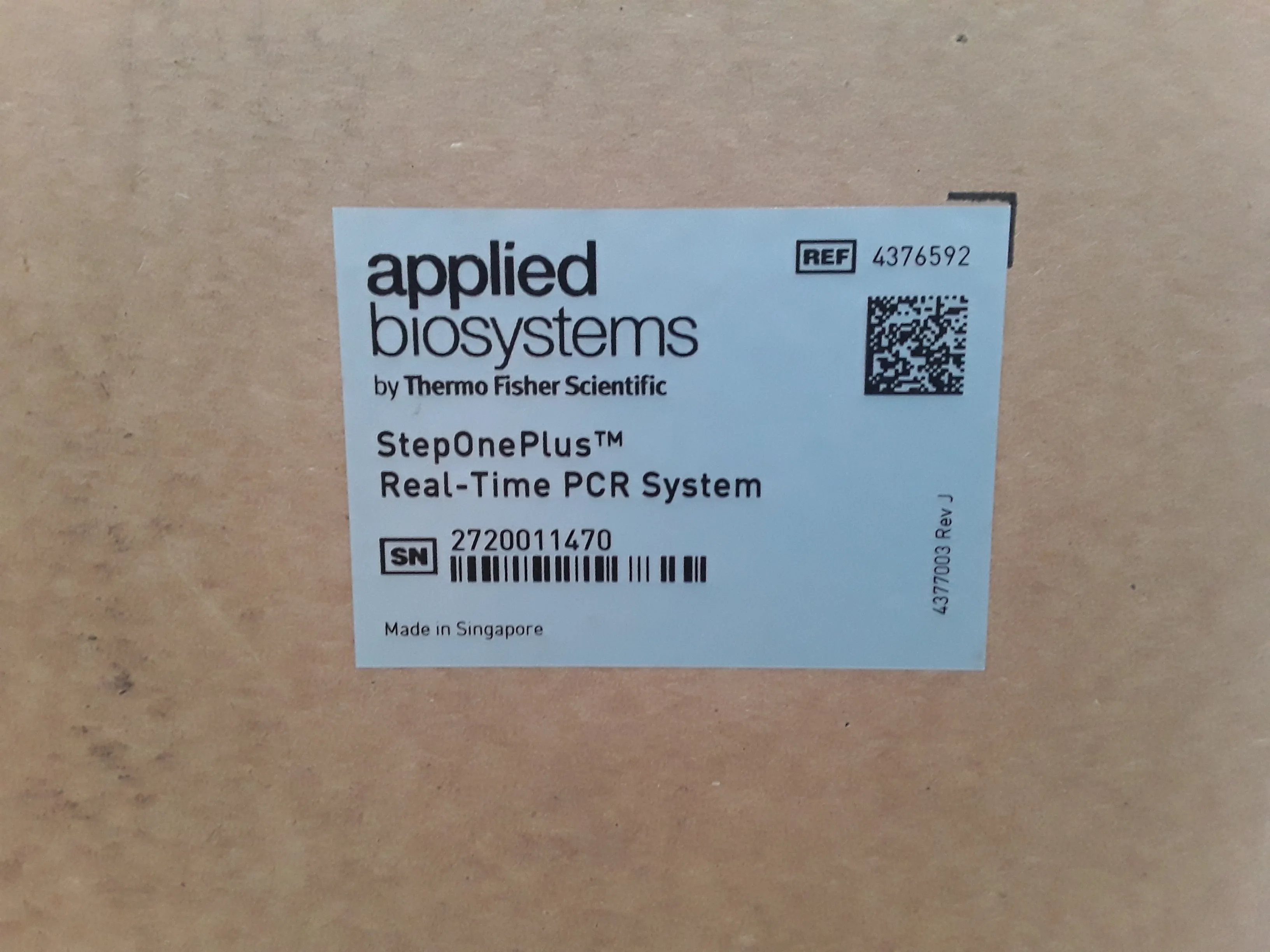 Applied Biosystems StepOnePlus Real-Time PCR System 4376592