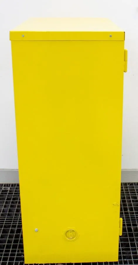 Jamco Flammable Safety Storage Cabinet, Yellow, 18x34x44, Self Close