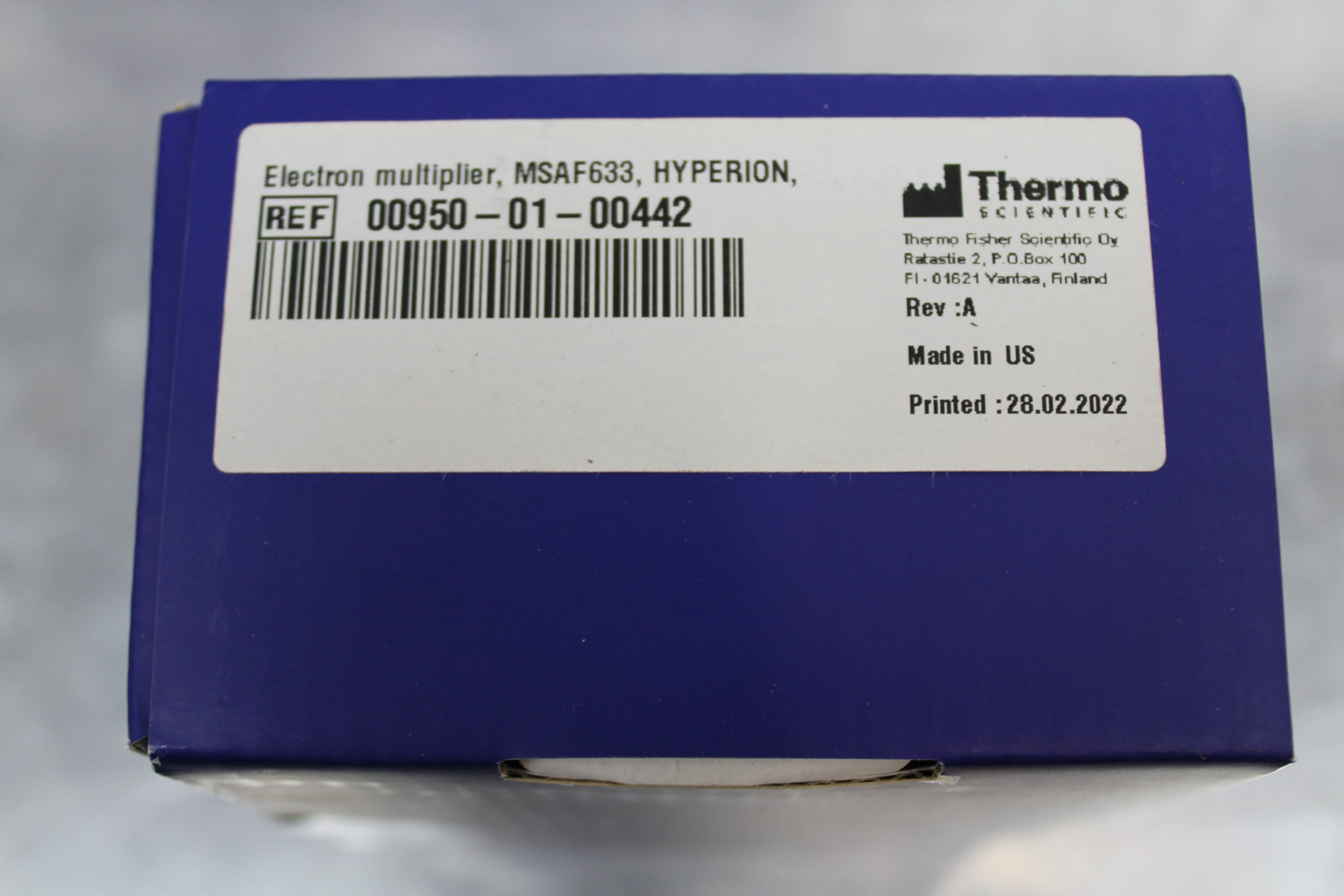 ETP Electron Multiplier for Mass Spectrometer REF: 00950-01-00442