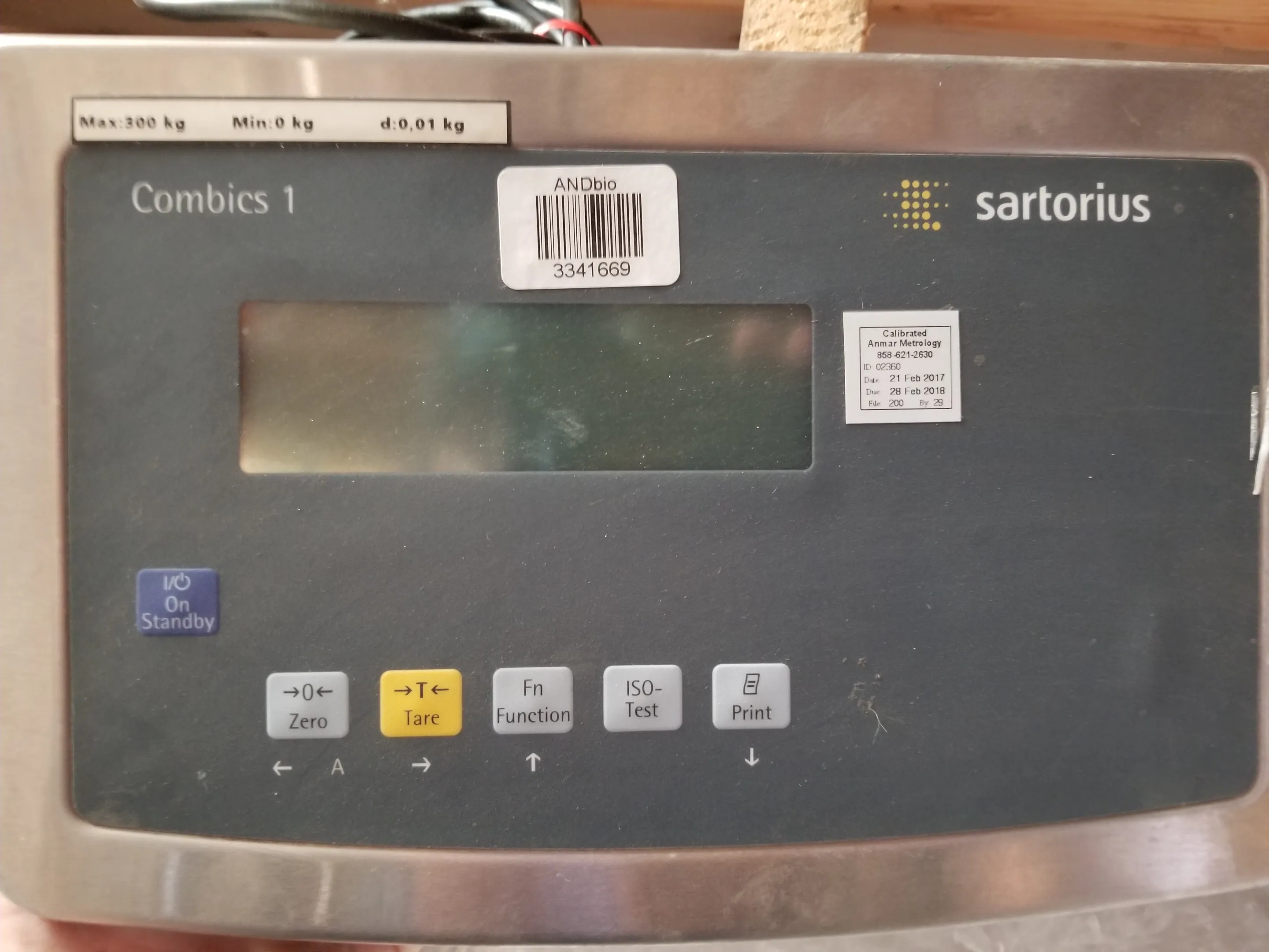 Sartorius IFS4-300LI Floor Scale