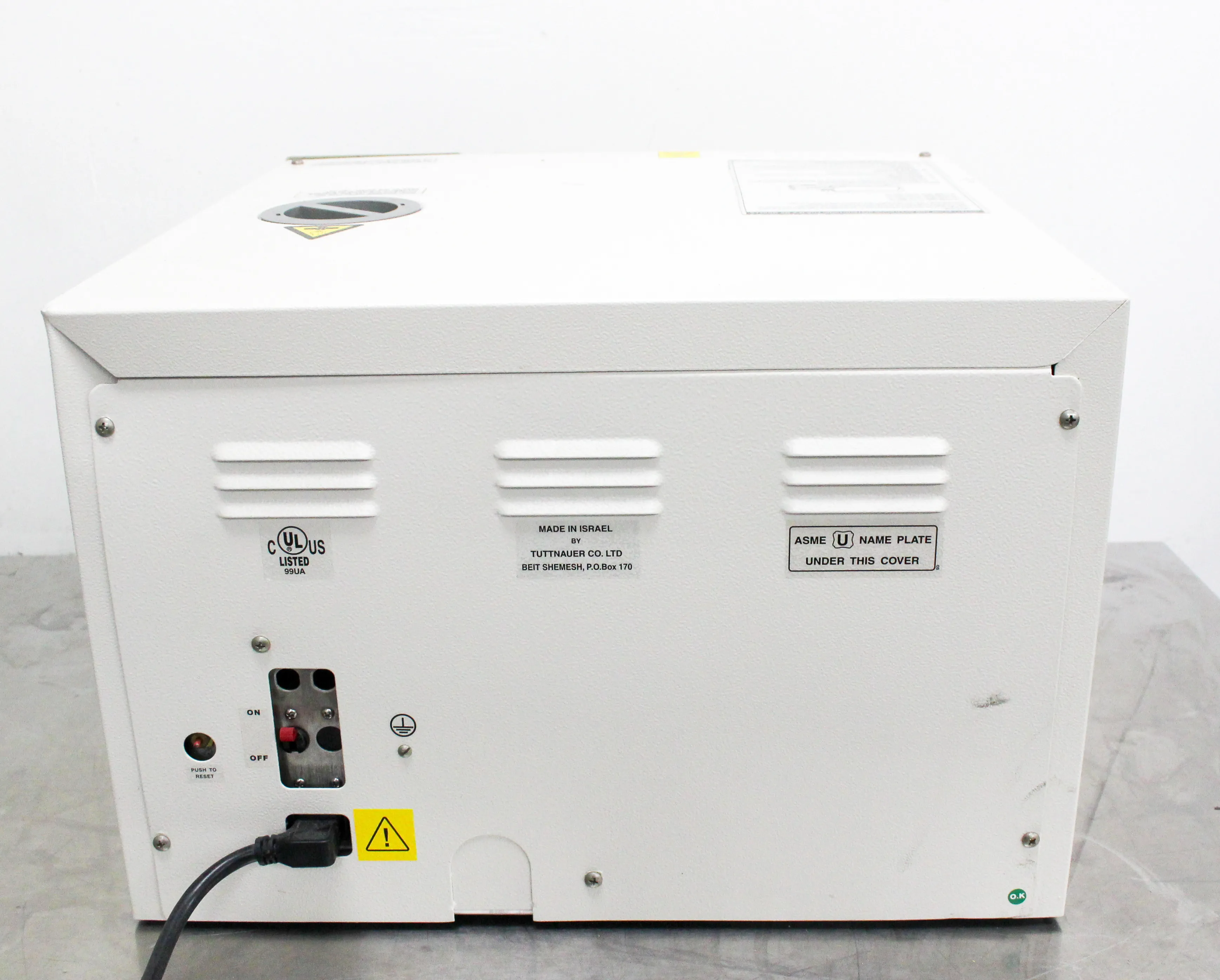 Tuttnauer 2340M Manual Autoclave Steam Sterilizer