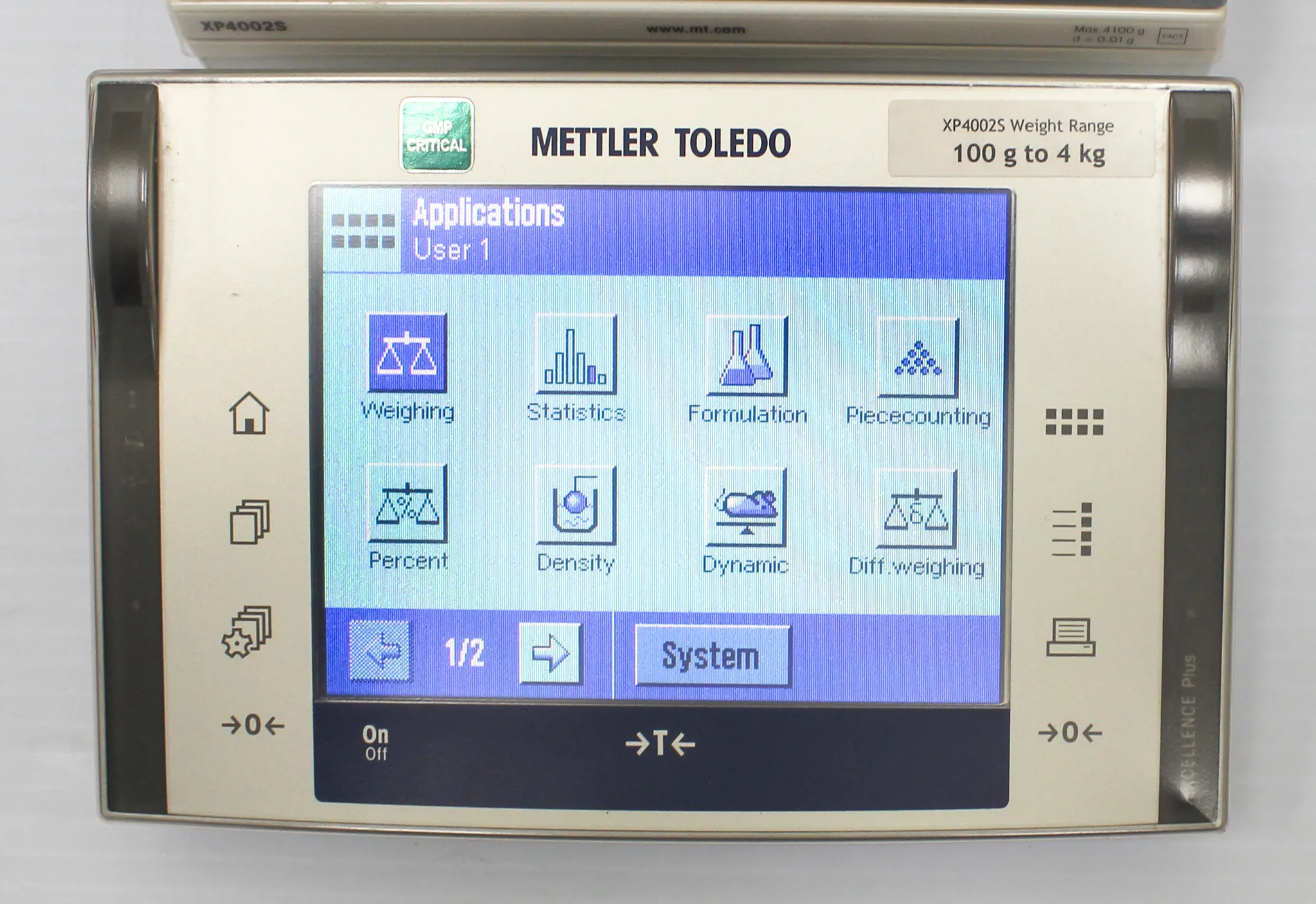 Mettler Toledo Excellence Plus XP Precision Balance XP4002S