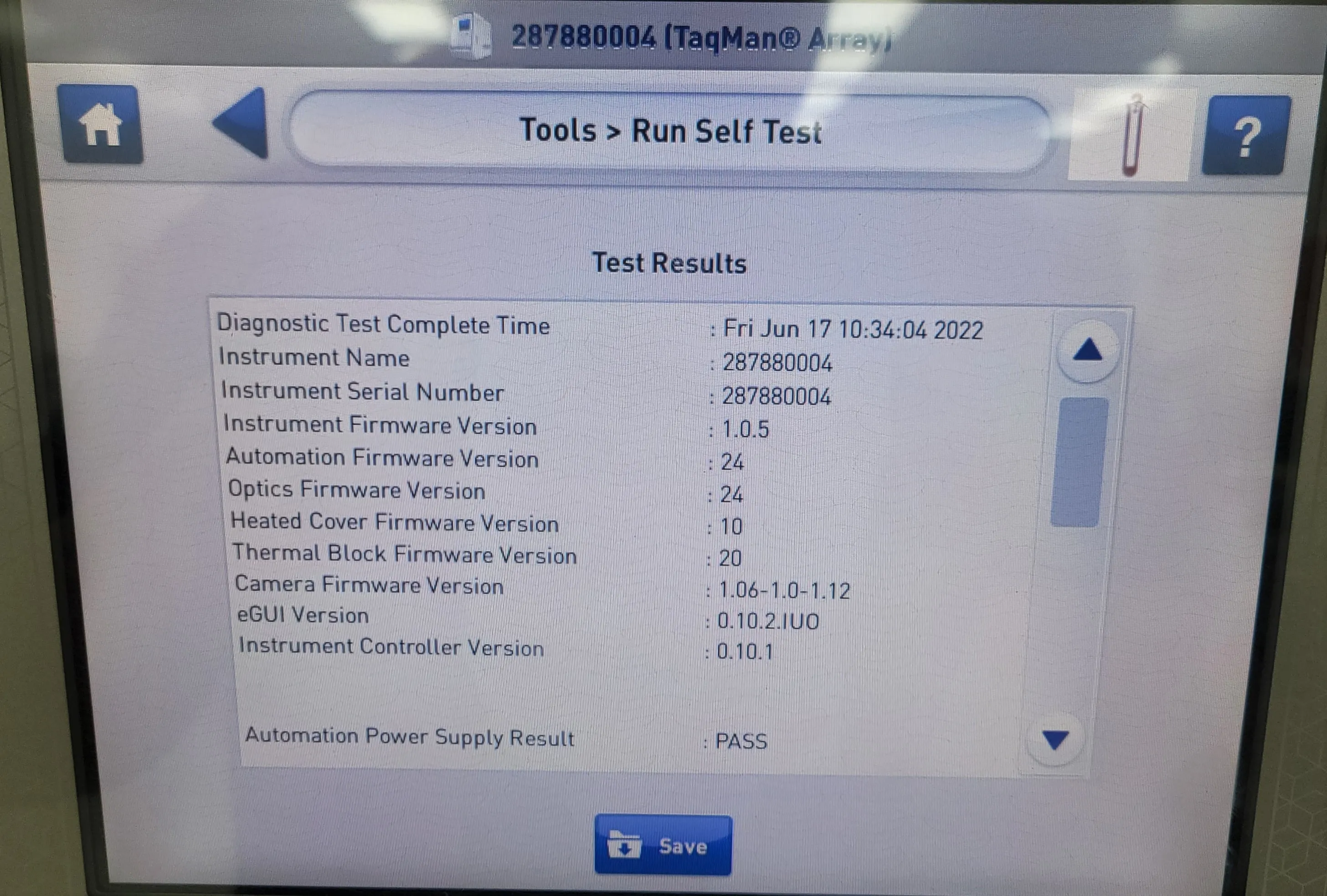 Applied Biosystems QuantStudio Dx Real-Time PCR Instrument 4470660 PCR System