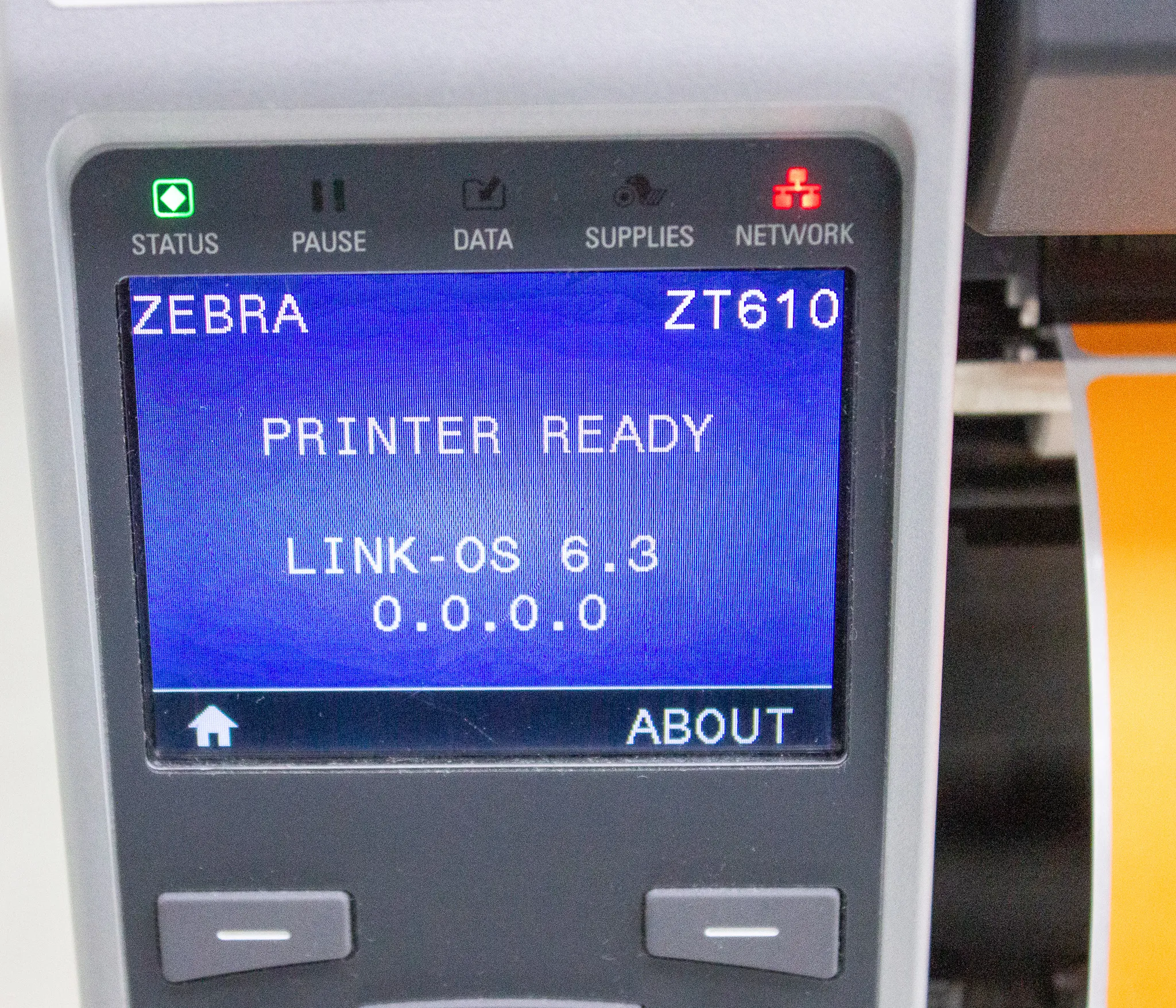 Zebra ZT610 Industrial Barcode Label Printer