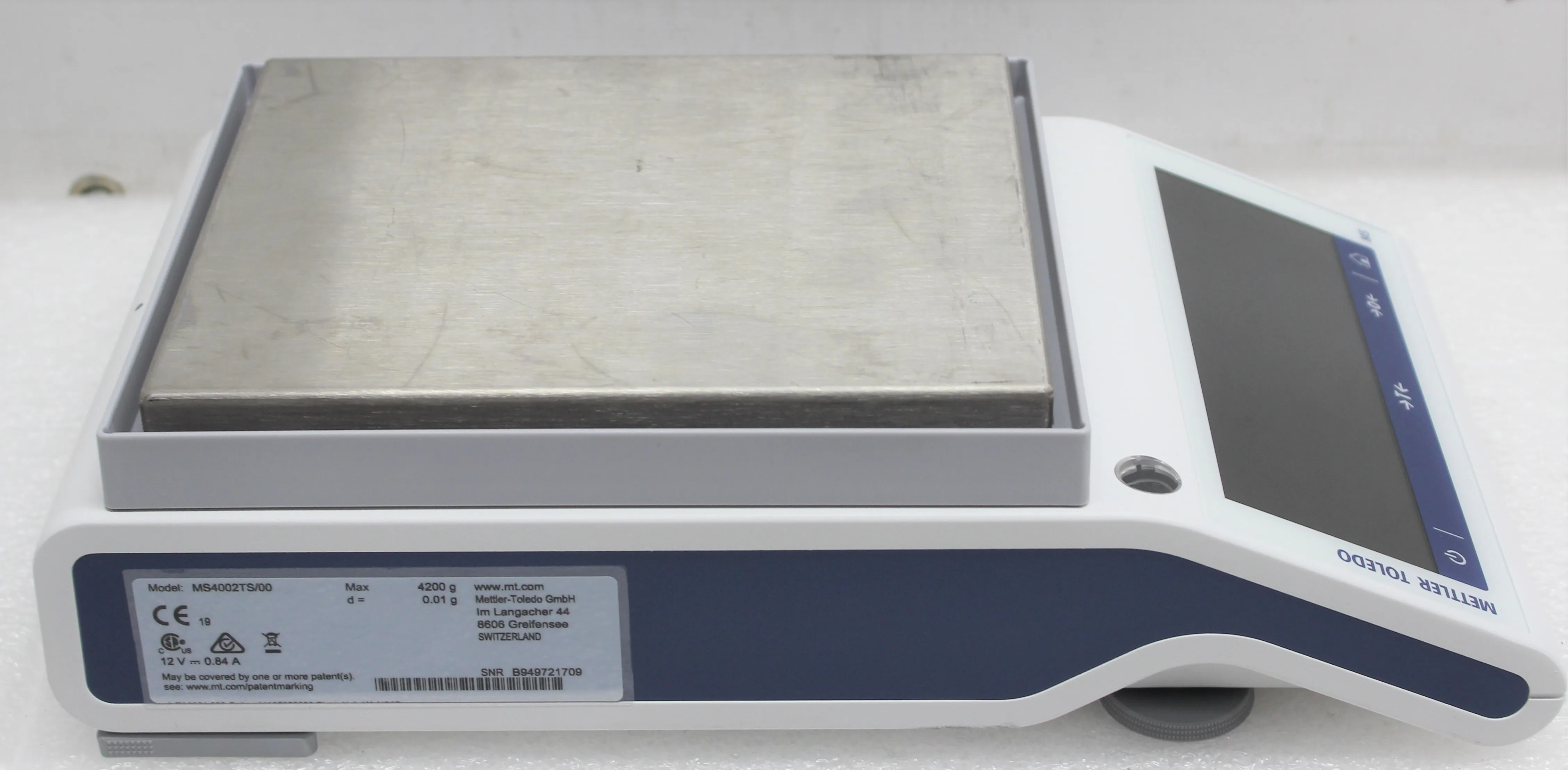 Mettler-Toledo MS4002TS/00 Analytical Balance - 4200g Capacity