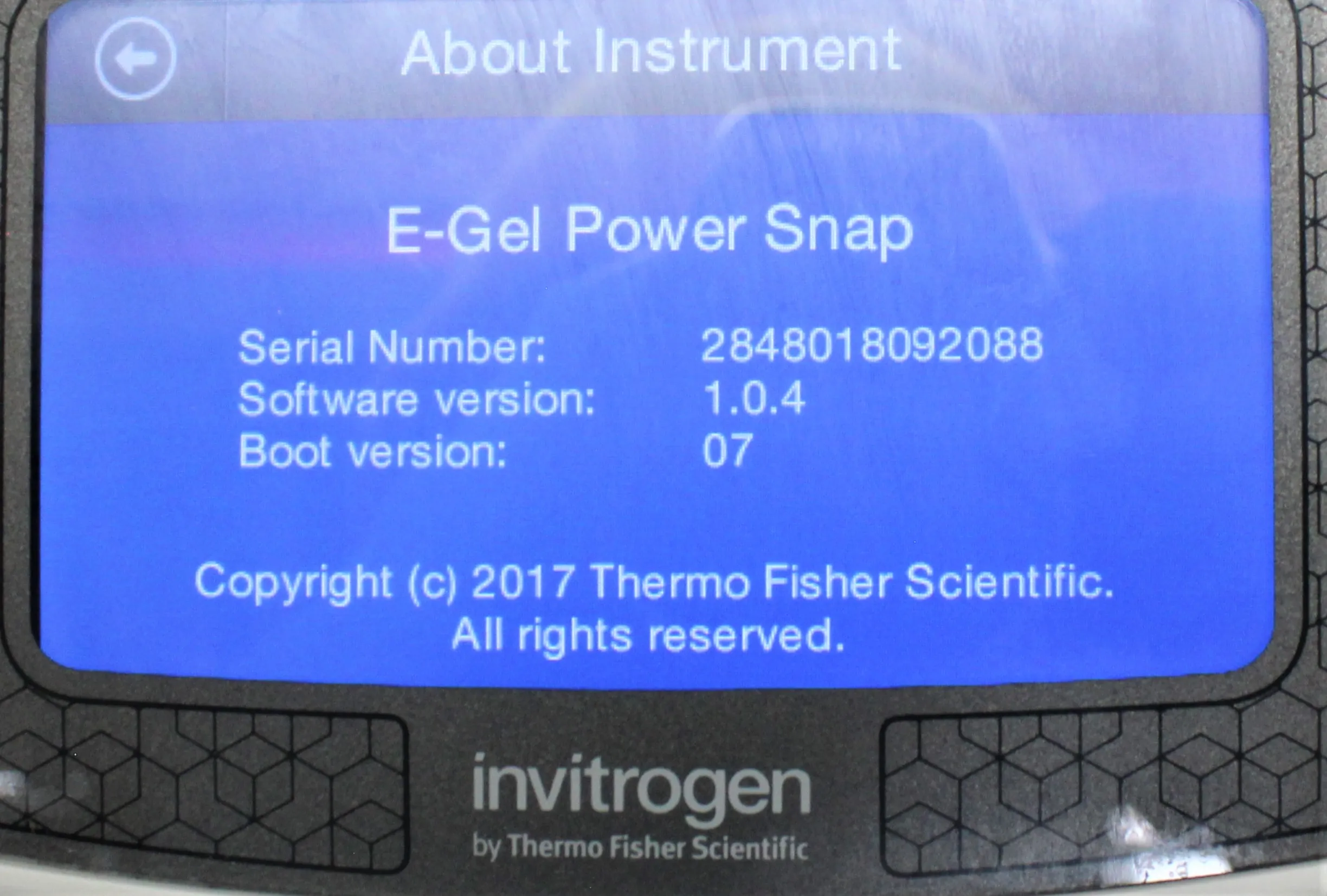 Invitrogen E-Gel Power Snap Electrophoresis Device G8100