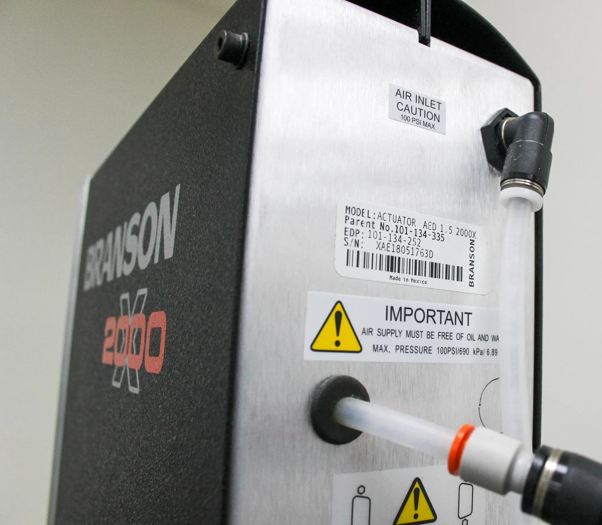 Branson Actuator AED 1.5 2000X Series Ultrasonic Welder