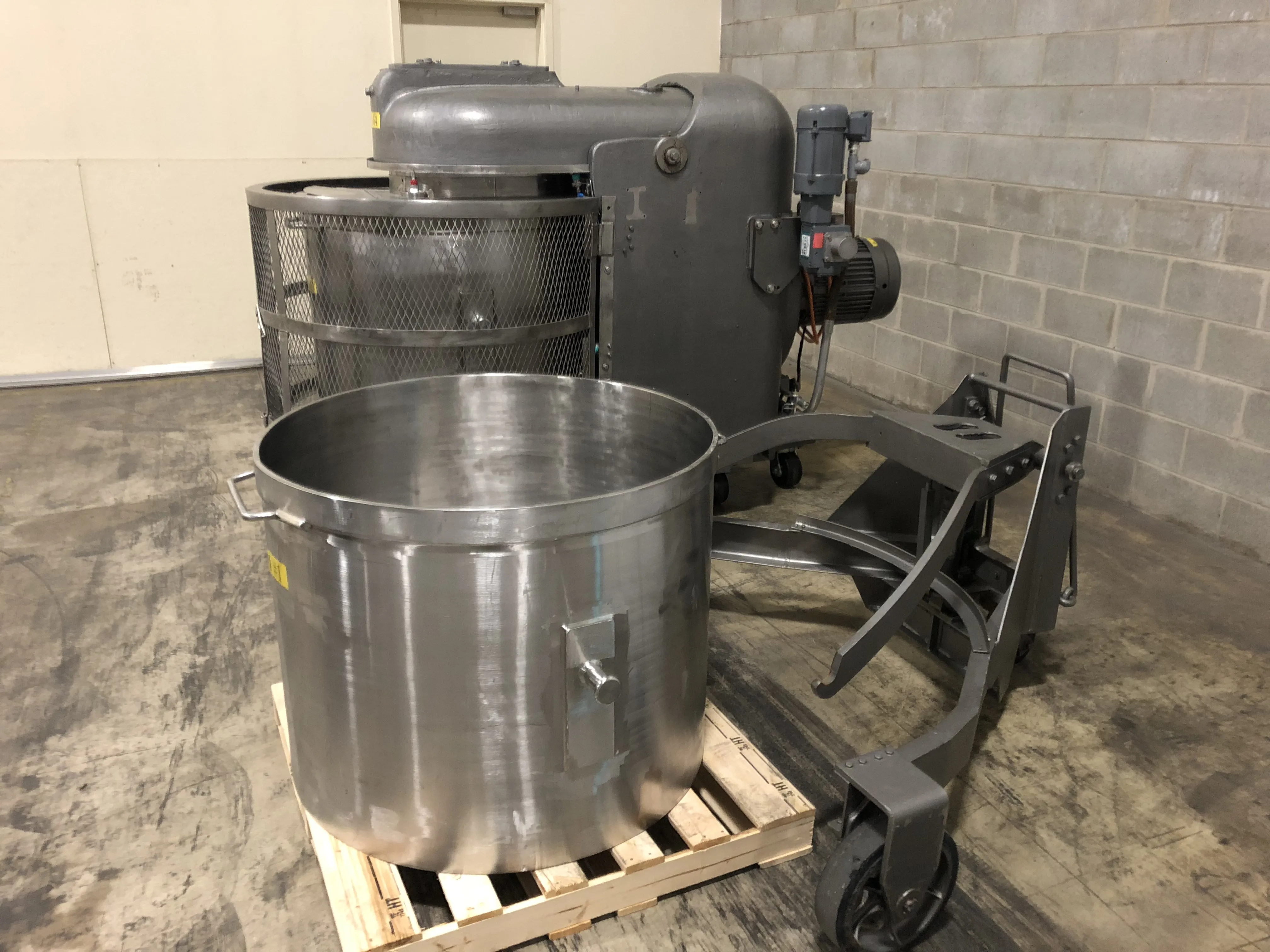 Littleford Day Industrial Mixer 125 Gallon Stainless Steel - Used