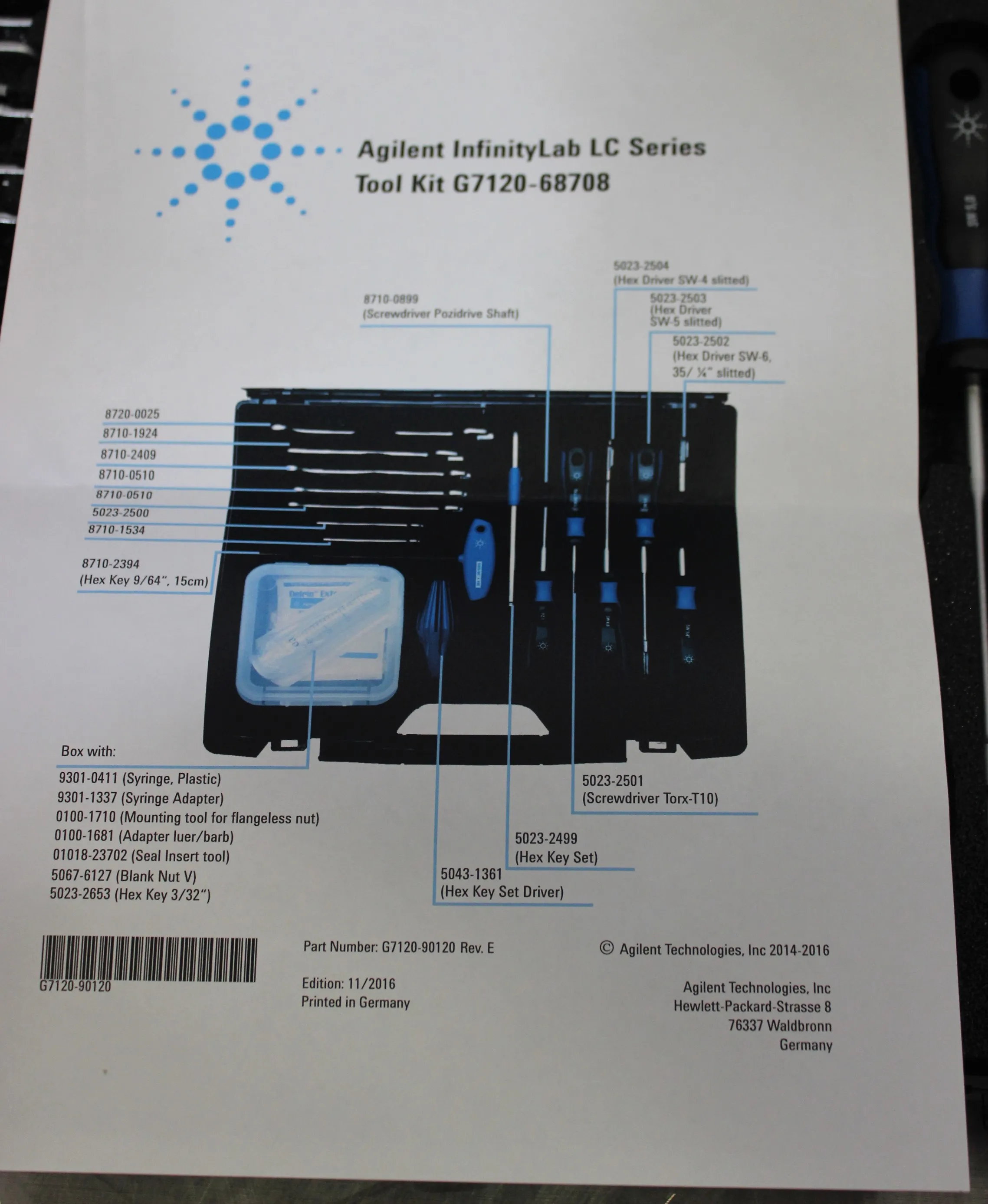 Agilent G1312B HPLC Infinity Binary Pump