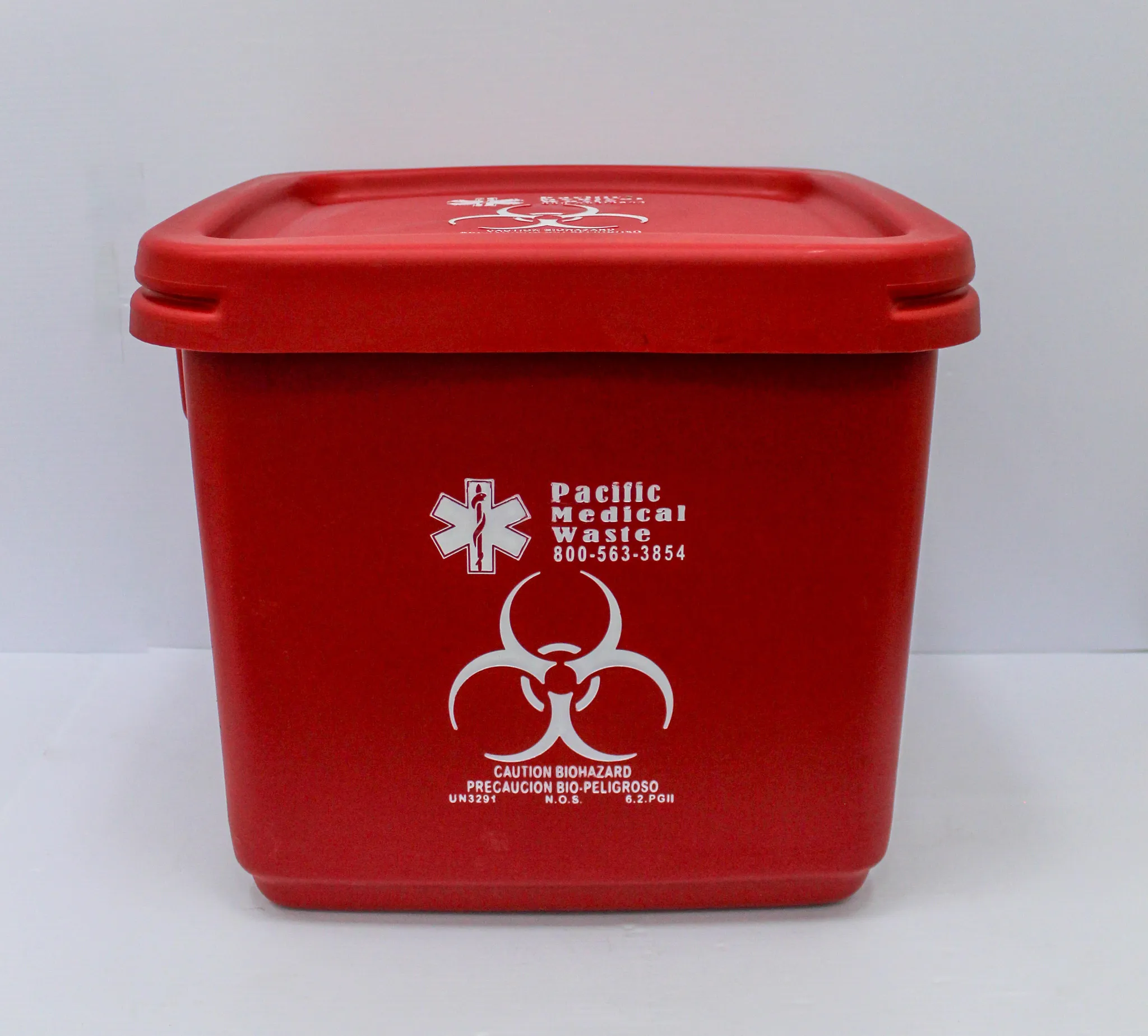 Pacific Medical Waste UN3291 and VWR Sharps Containers