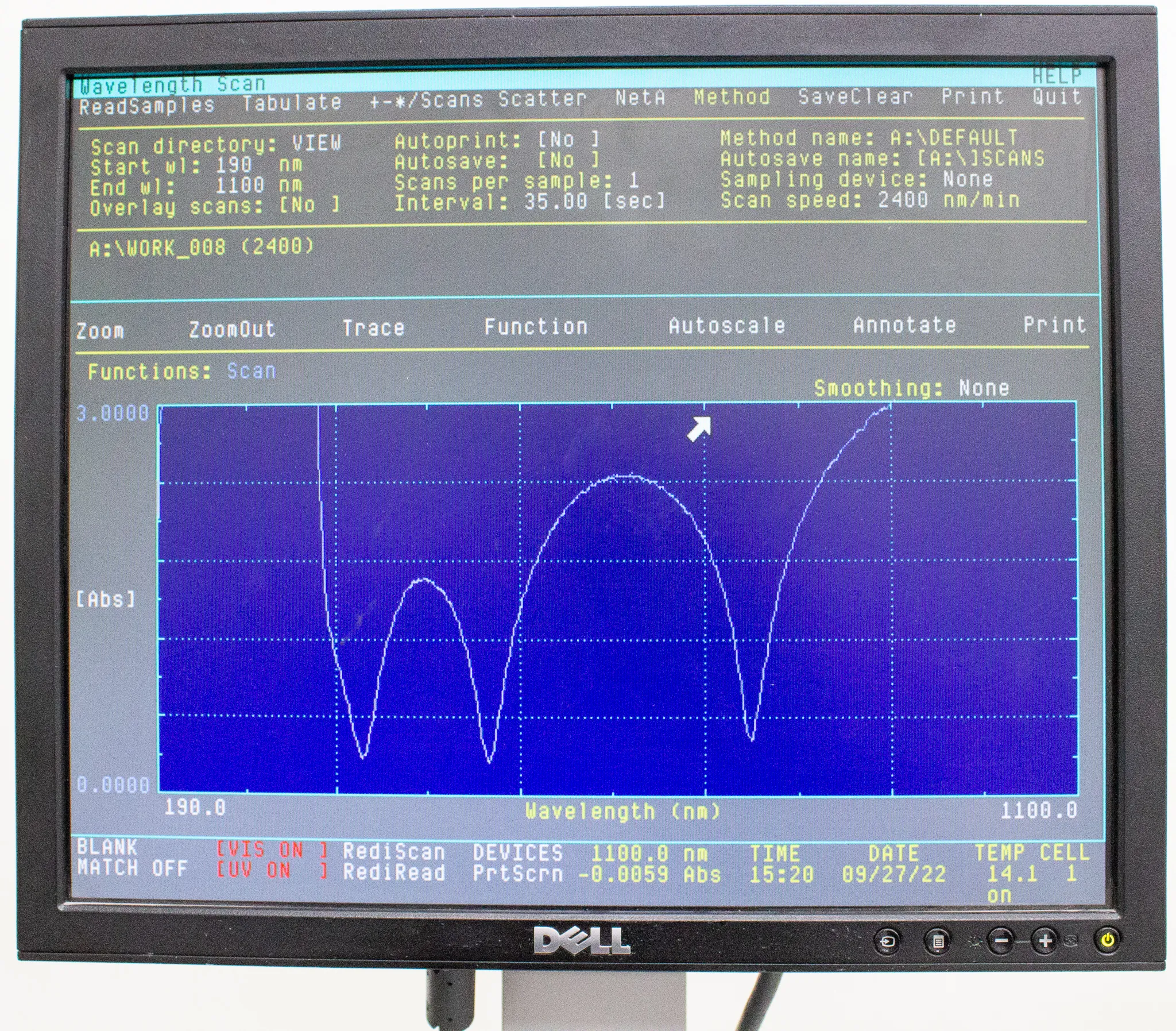 Beckman DU 640 Spectrophotometer - Laboratory Analytical Equipment