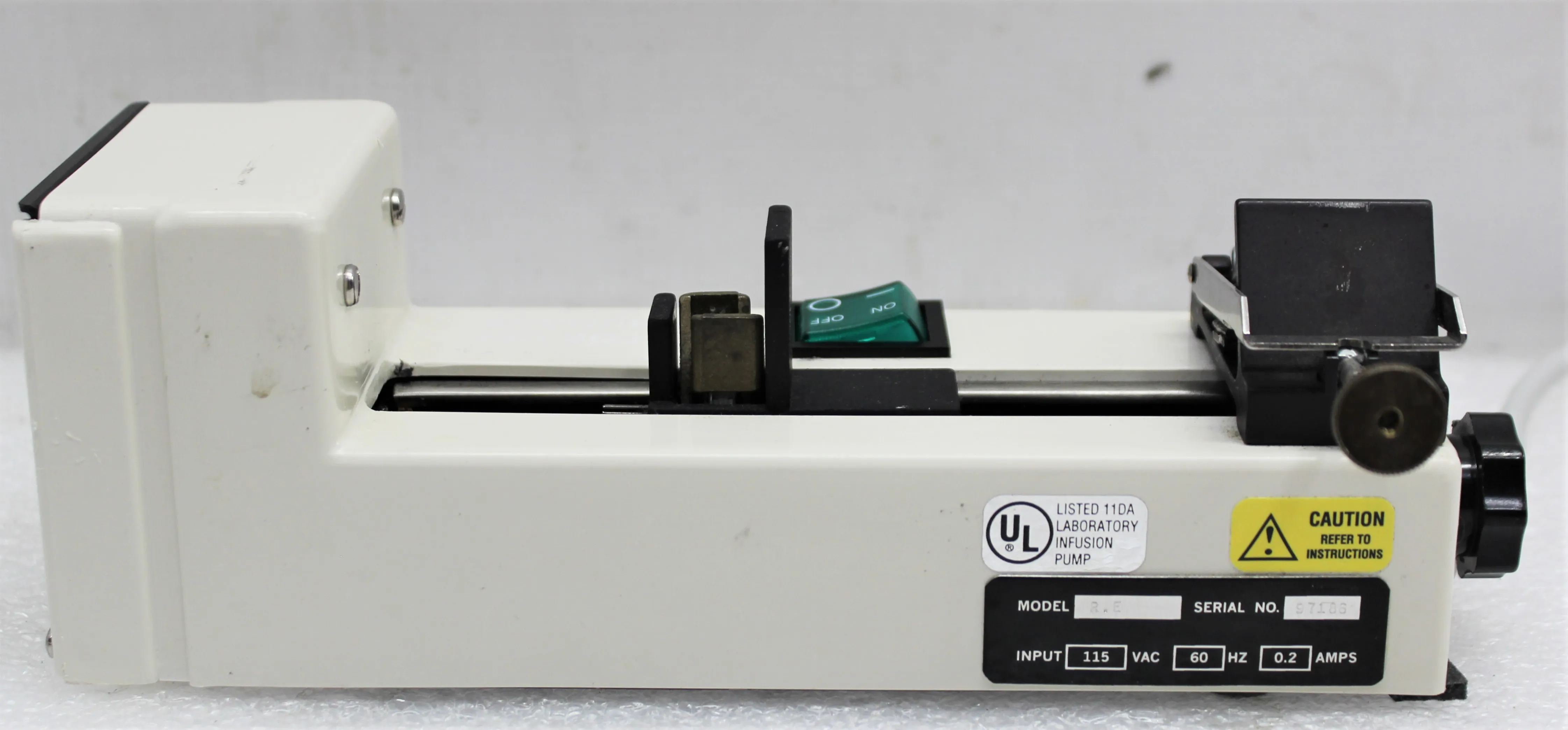 Razel R.E Laboratory Pump for Fluid Introduction from Syringe