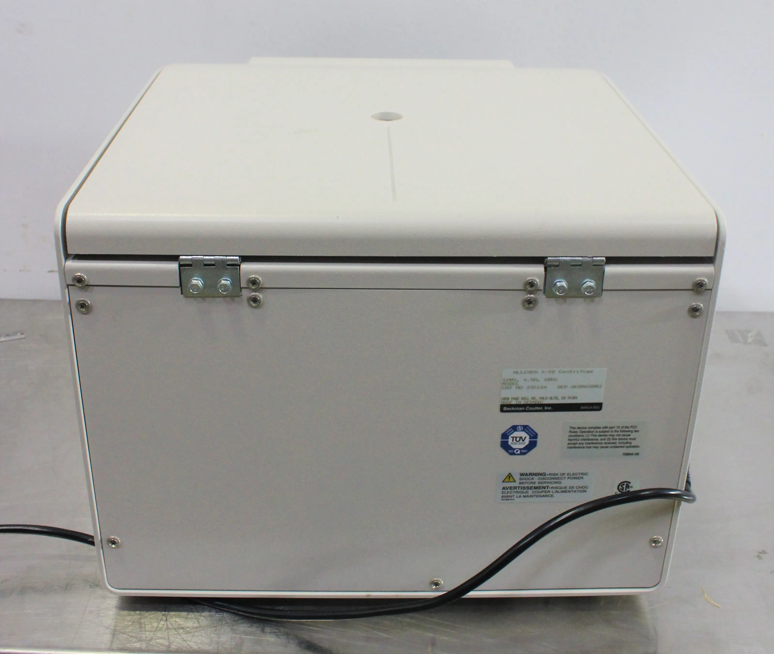 Beckman Coulter Allegra X-22 Benchtop Centrifuge