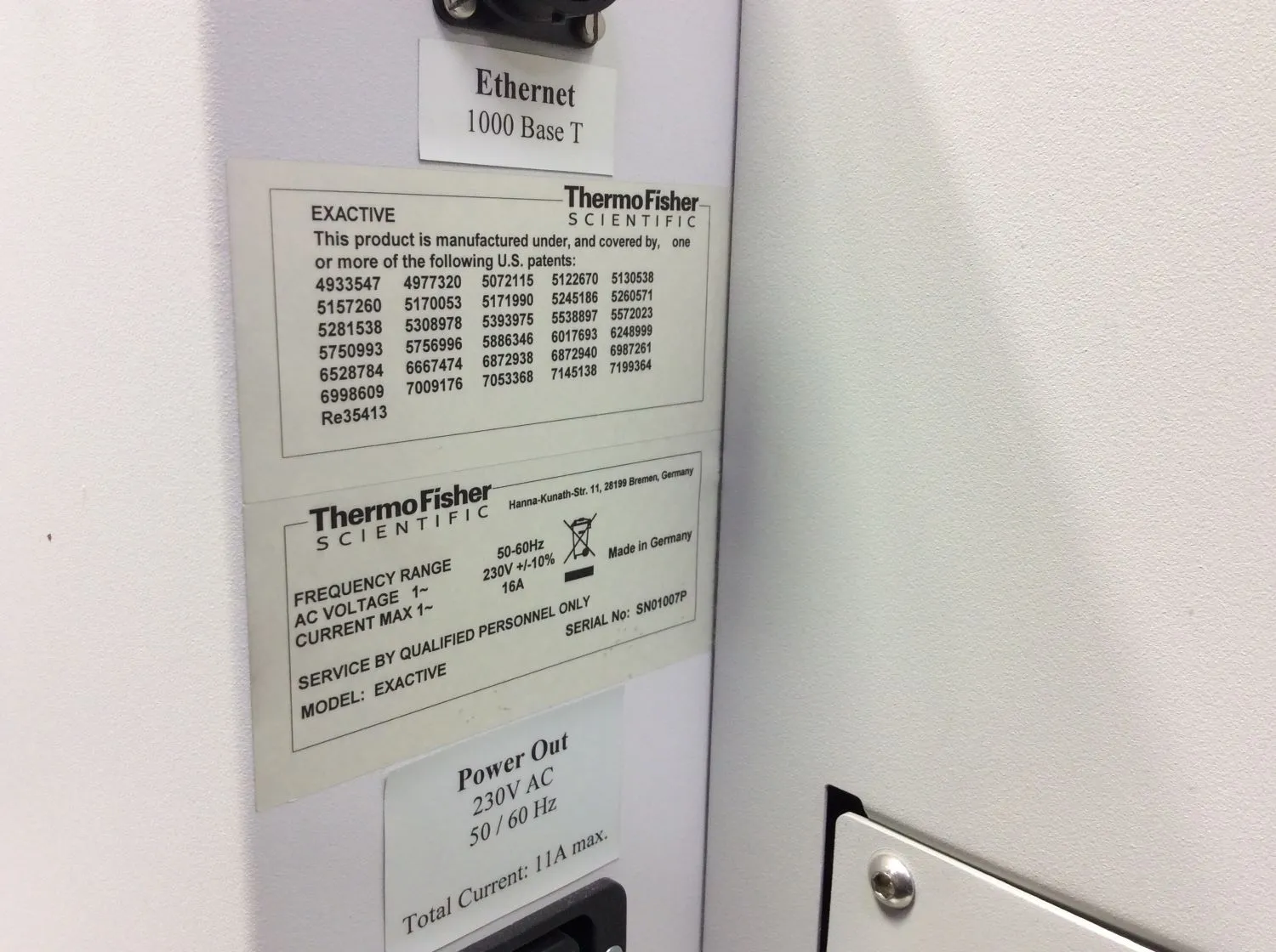 Thermo Fisher Exactive LC/MS - Mass Spectrometry