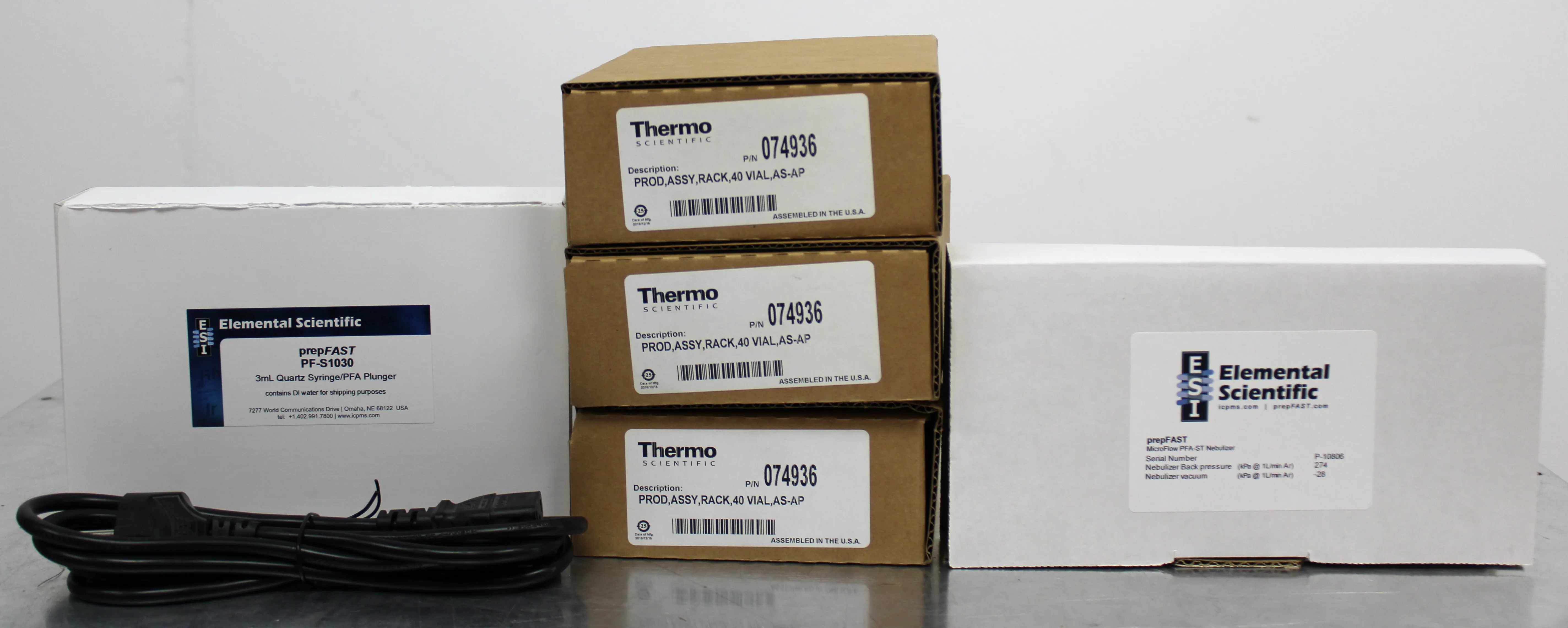 Thermo Scientific Dionex ICS-5000+ System: SP-5, TC, AS-AP with Elemental Scientific SC-4DXX & FAST DX + Accessories