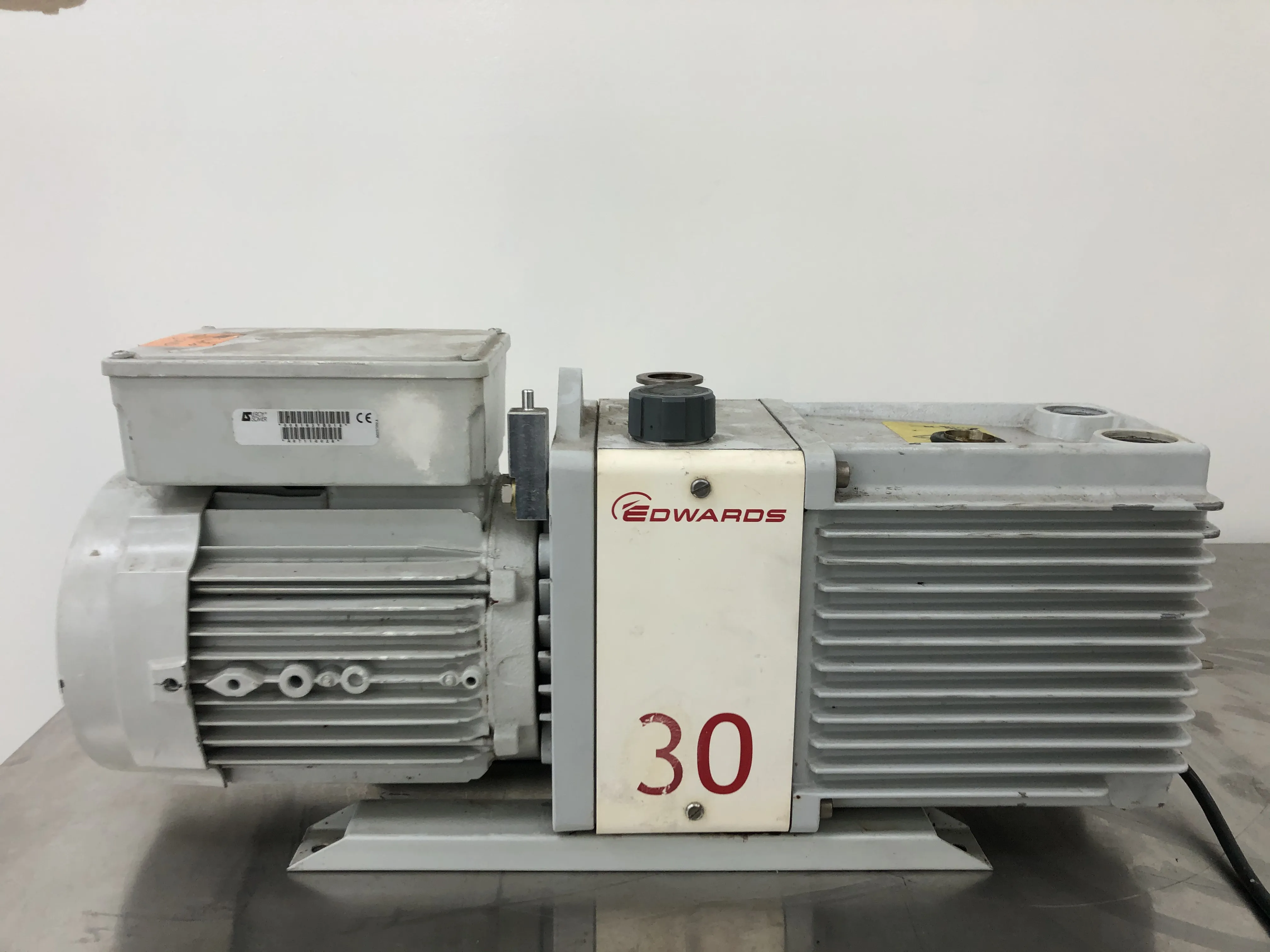 Edwards E2M30 Rotary Vane Vacuum Pump 208V Class 4 - As-Is