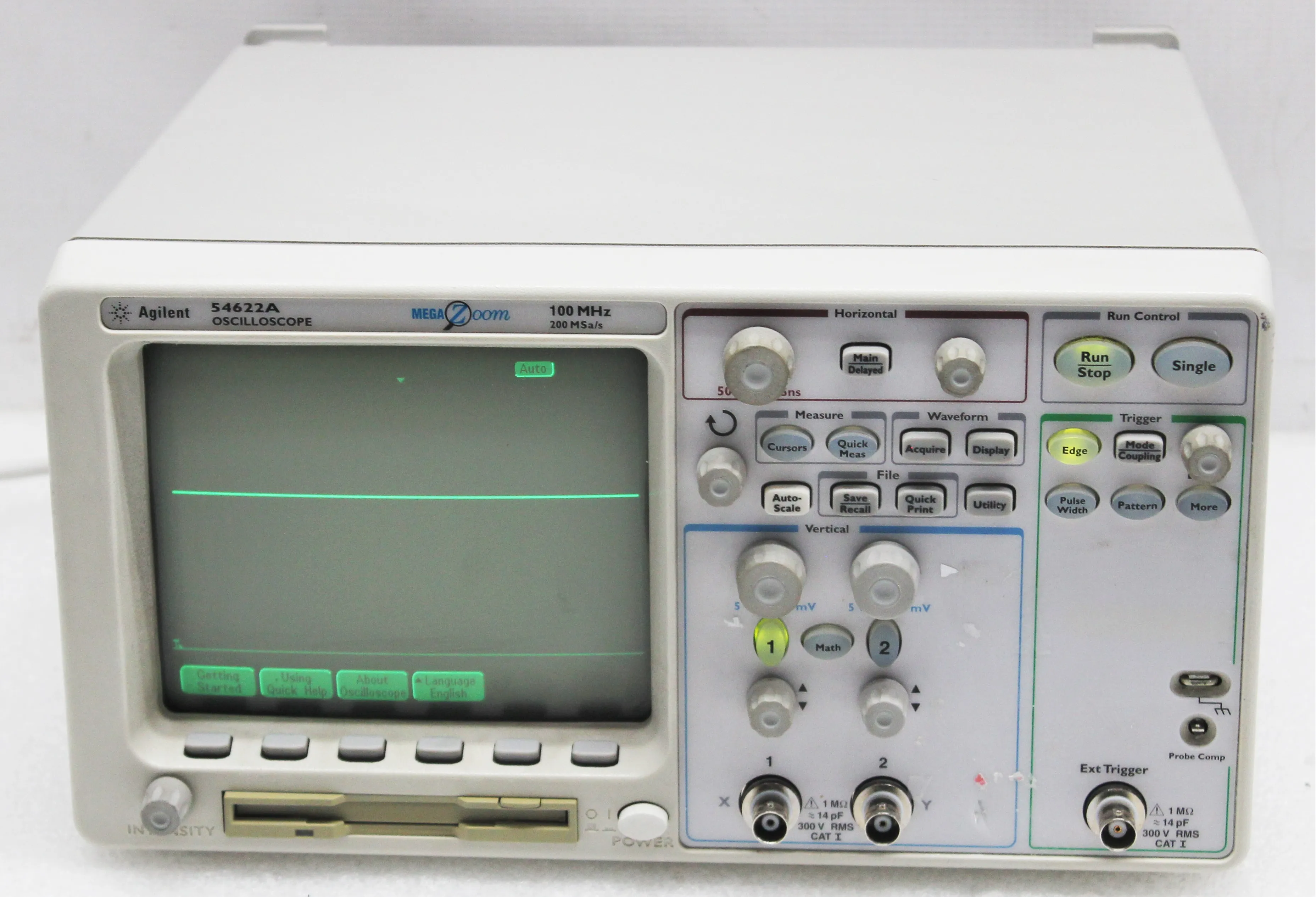 Agilent 54622A Digital Oscilloscope 100 MHz 2 Channel Used Lab Equipment