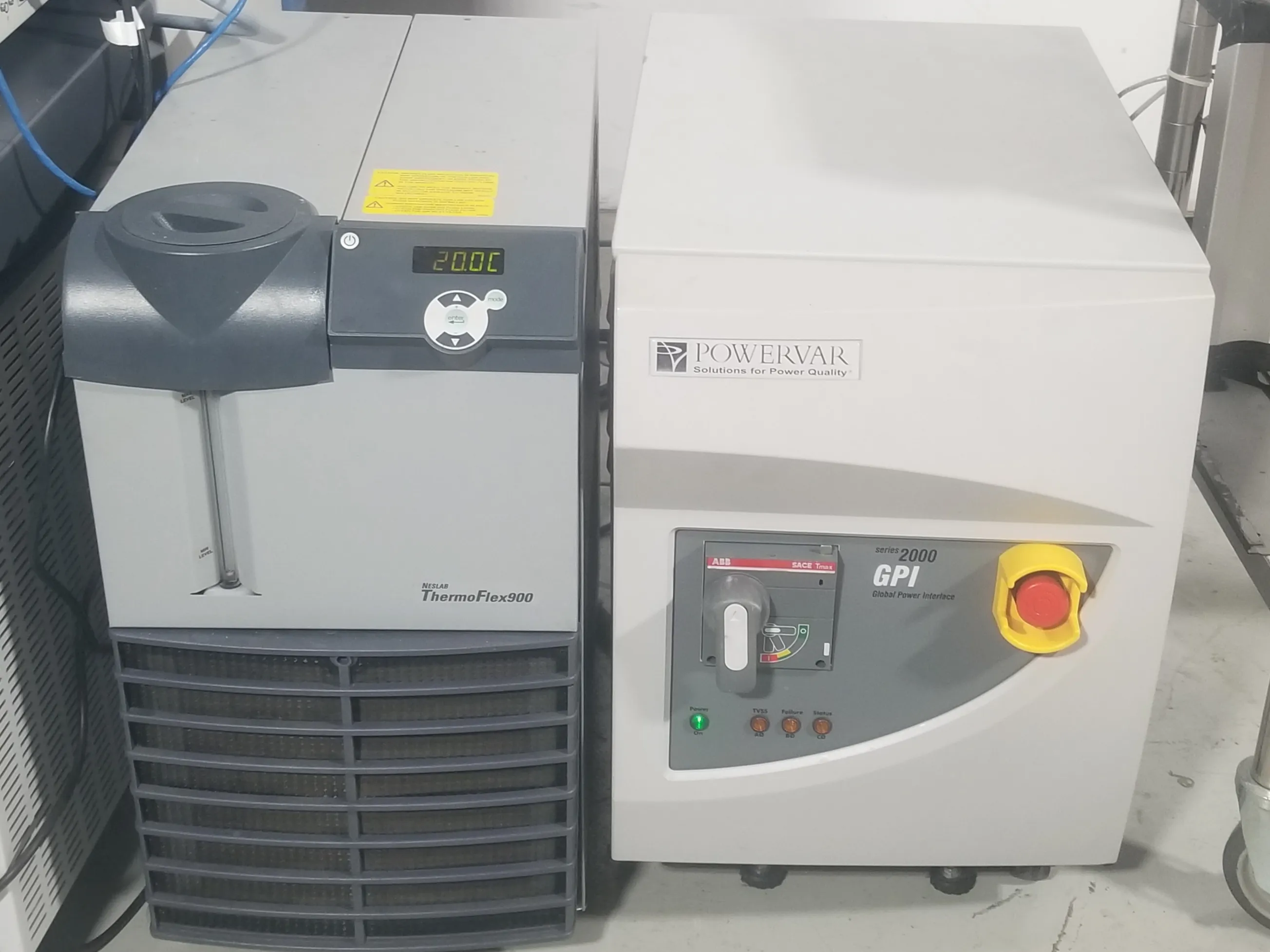 Thermo Fisher Orbitrap Elite & Velos Pro LTQ Hybrid Mass Spectrometer with Powervar and Thermoflex Chiller