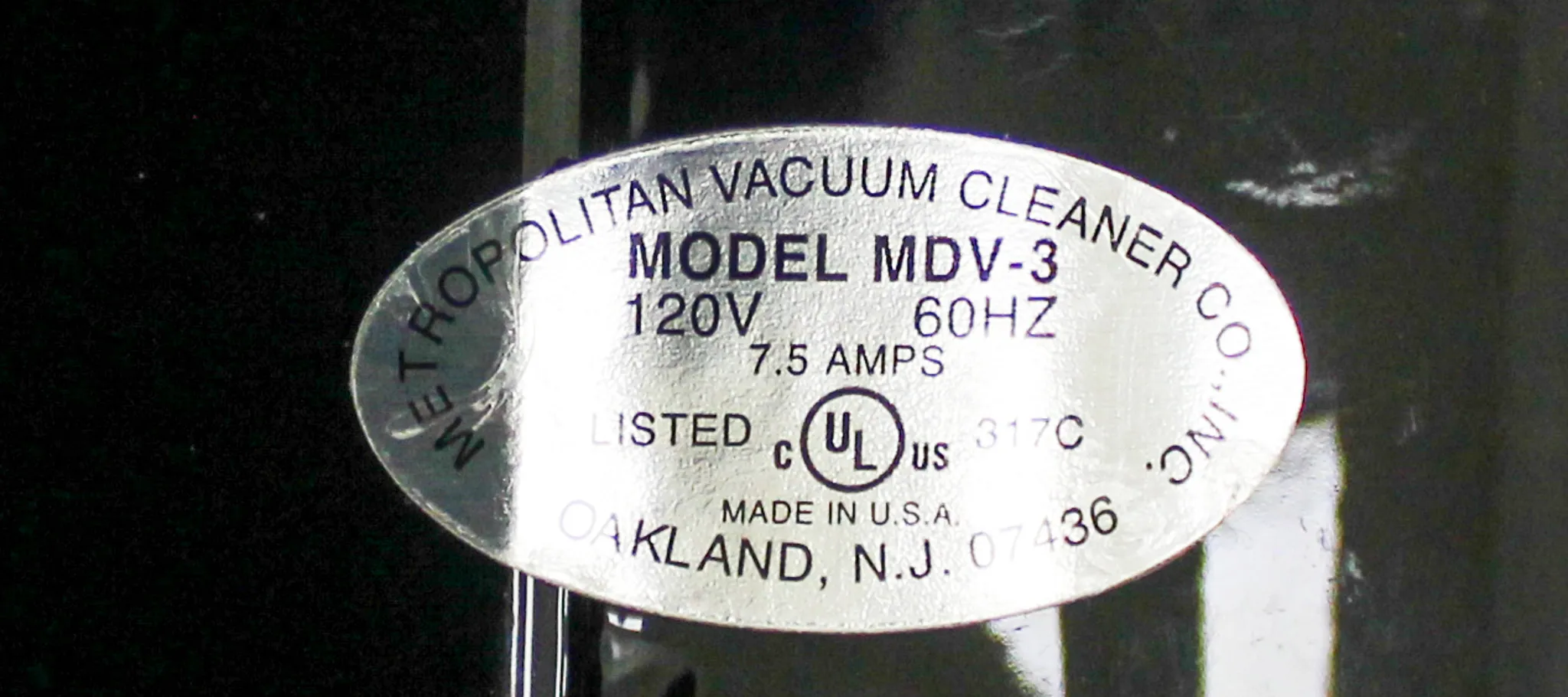 MetroVac Data Vac Pro3 ESD Model: MDV-3