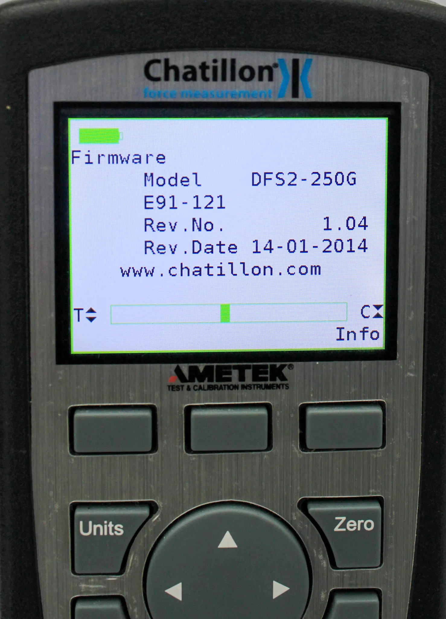 MARK-10 Chatillon DFS2-250G Force Measurement Test Stand ES10