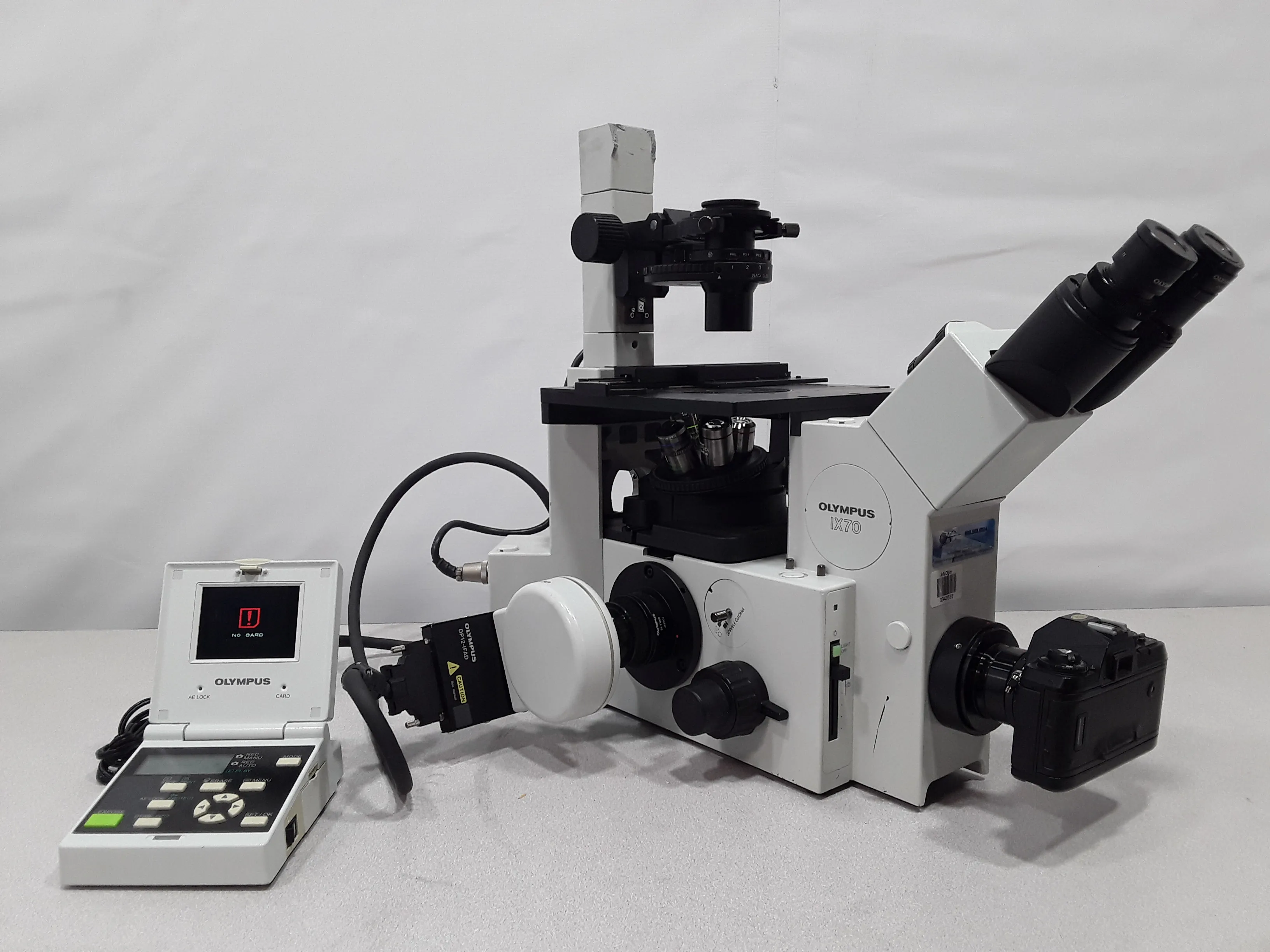 Olympus IX70 Inverted Fluorescence Microscope for Quantitative Fluorescence Microscopy