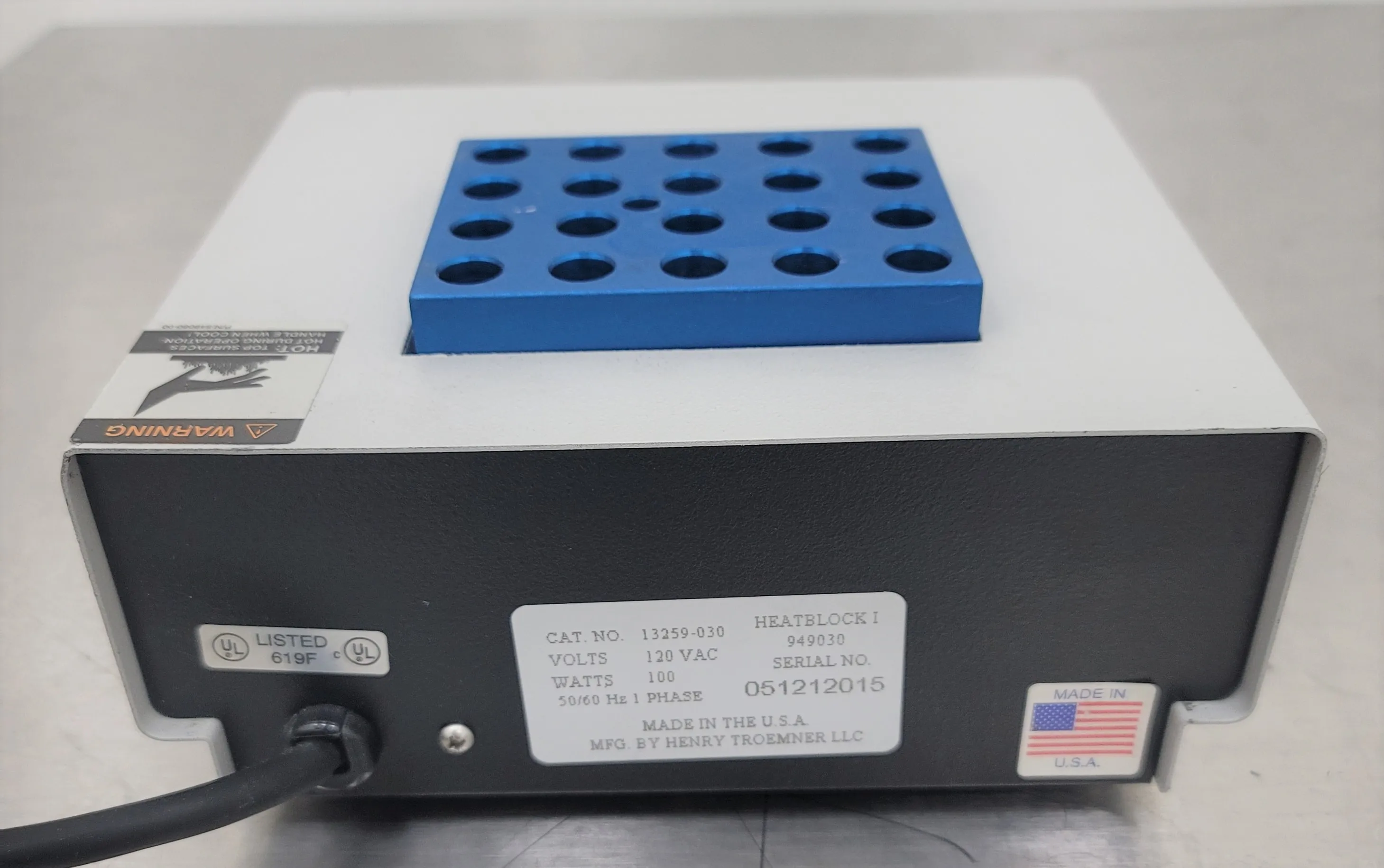 VWR 13259-030 Dry Bath / Heat Block Laboratory Equipment