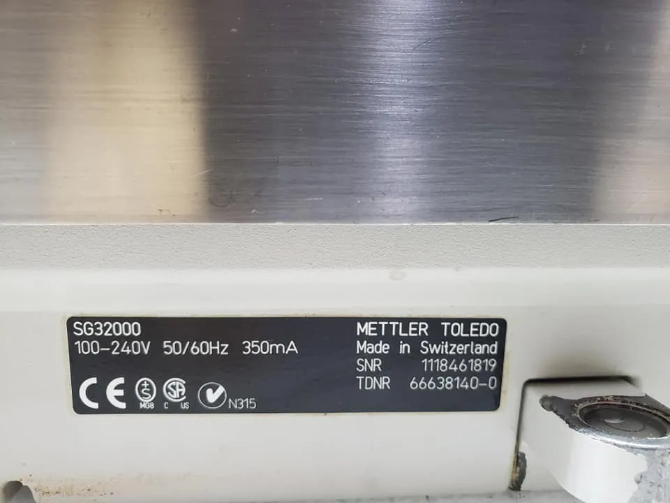 Mettler-Toledo SG32000 SG Balance Scale