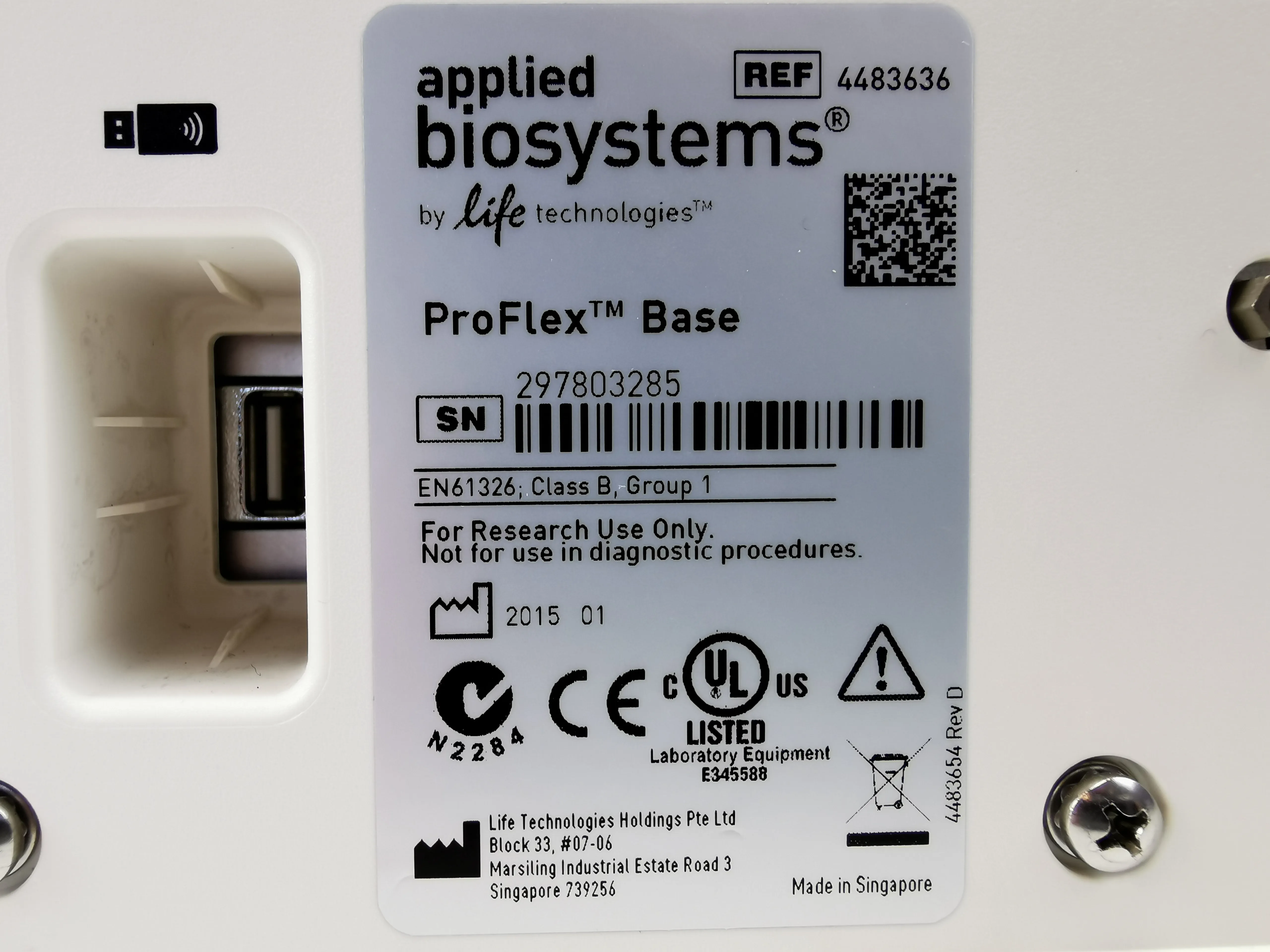 Applied Biosystems ProFlex Real Time PCR System 297803285