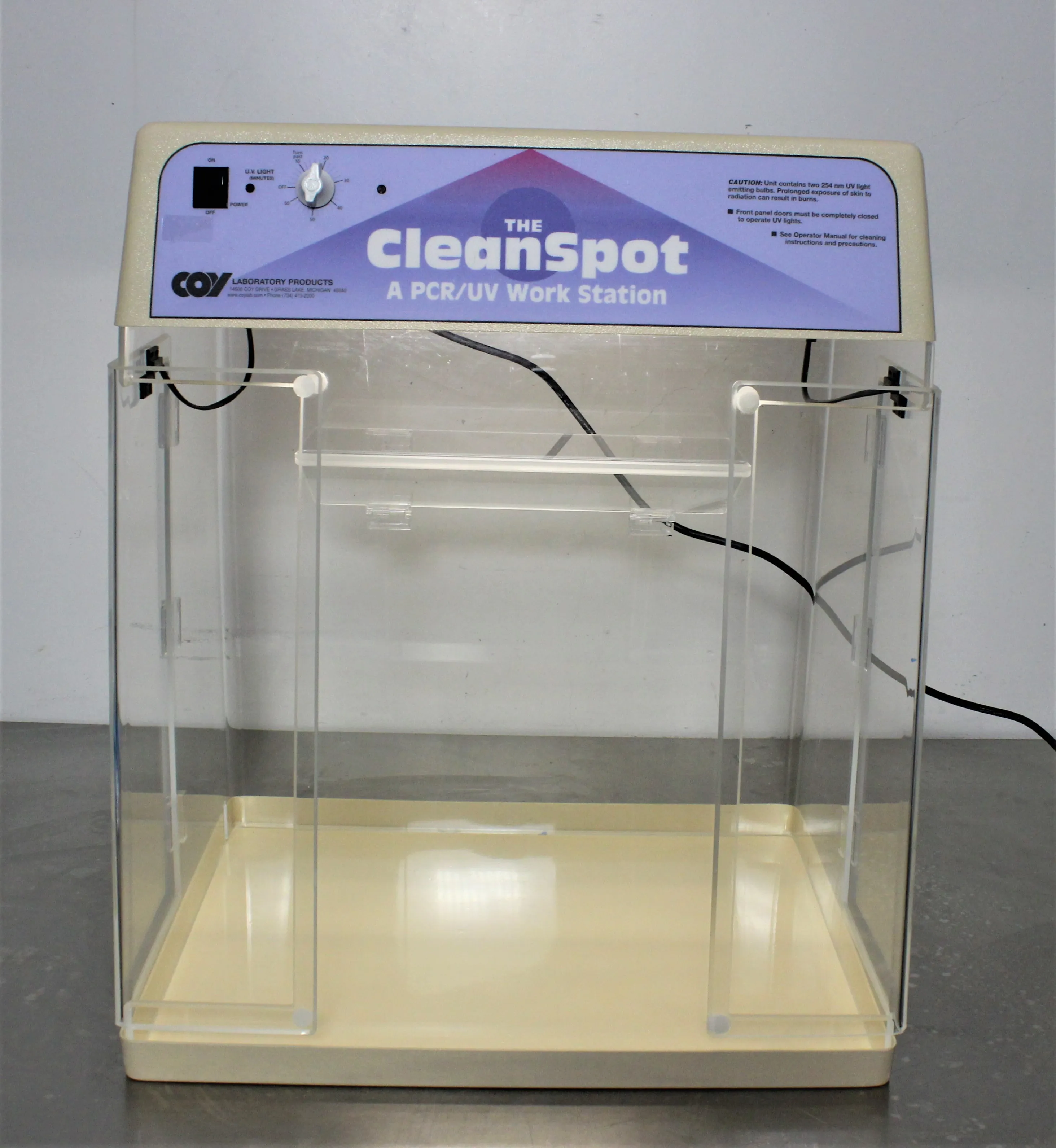 COY Laboratory CleanSpot PCR Workstation CS11-026