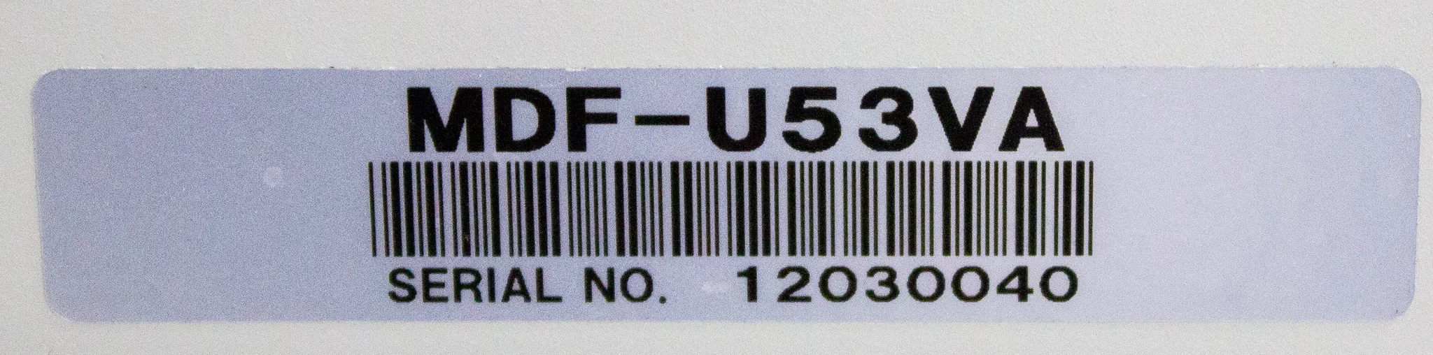 Sanyo VIP Series MDF-U53VA Ultra Low Temperature Freezer