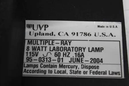 UVP Multiple-Ray 8 Watt Laboratory Lamp 95-0313-01