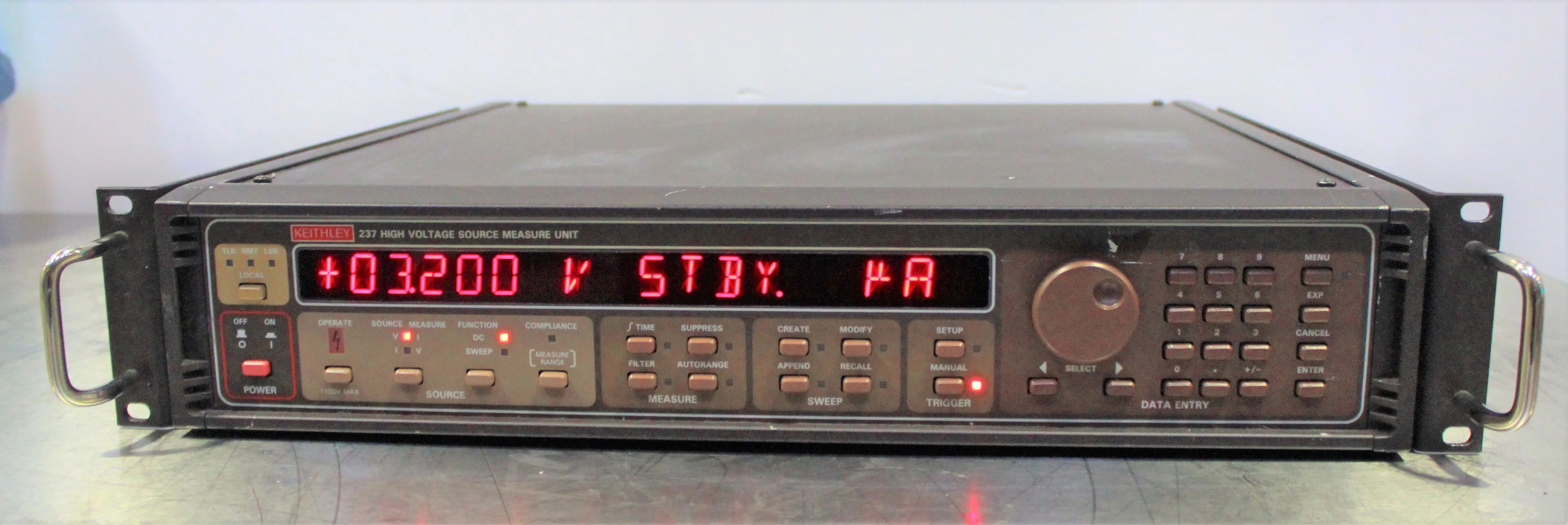 Used Keithley 237 Source-Measure Unit (SMU) for Precision Voltage and Current Measurements