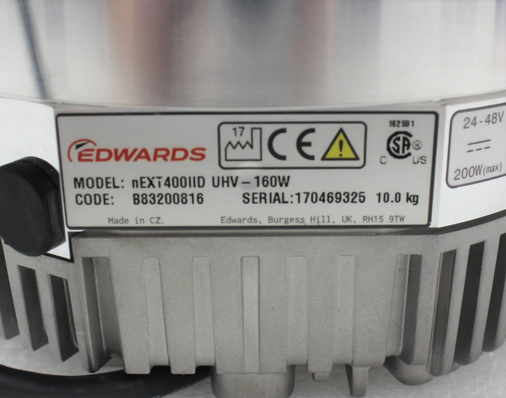 Edwards nEXT400IID Turbomolecular Pump