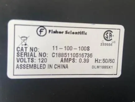 Fisher Scientific Isotemp Stirrer, Model #11-100-100S