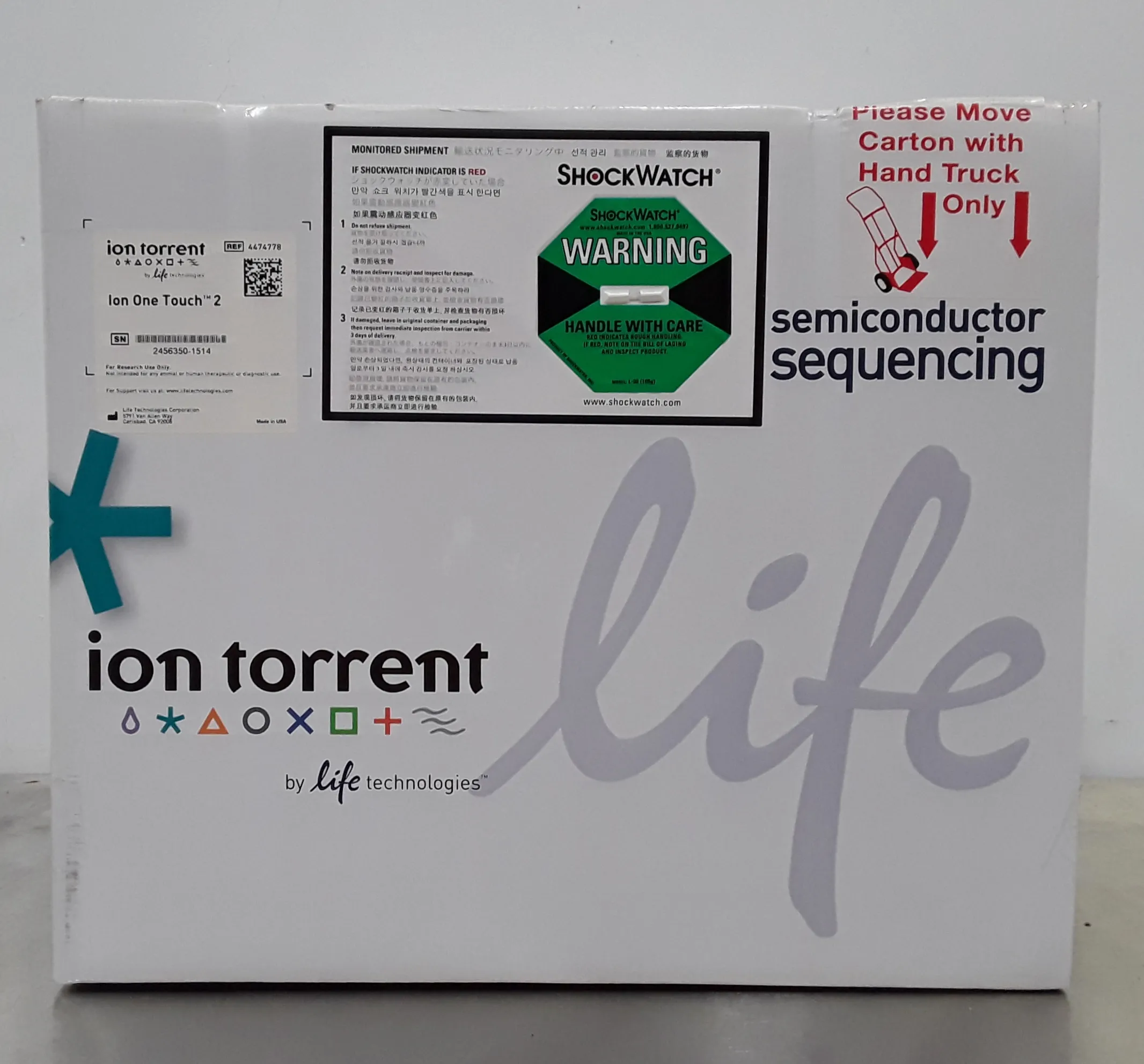 Ion OneTouch 2 DNA Sequencer by Ion Torrent 4474778