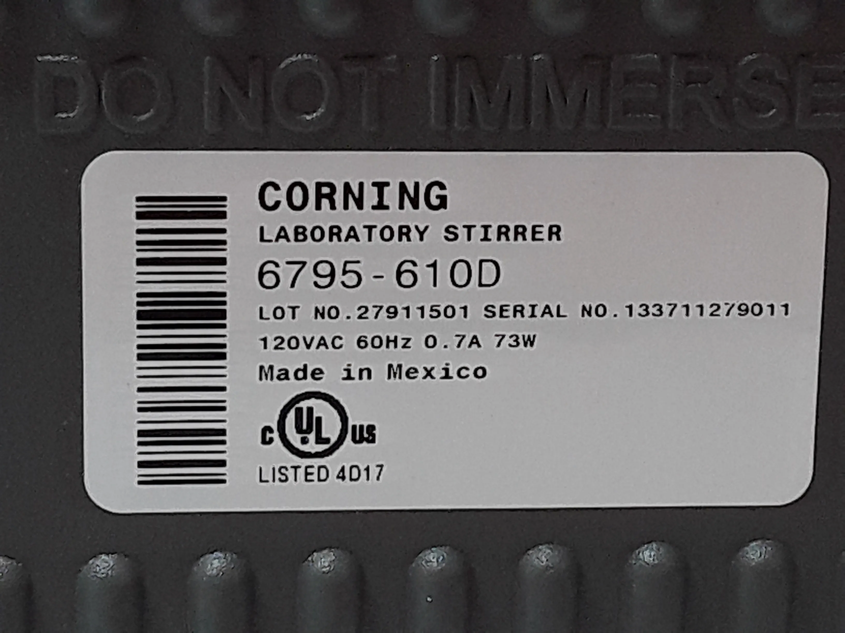 Corning PC-610D Homogenizer / Stirrer