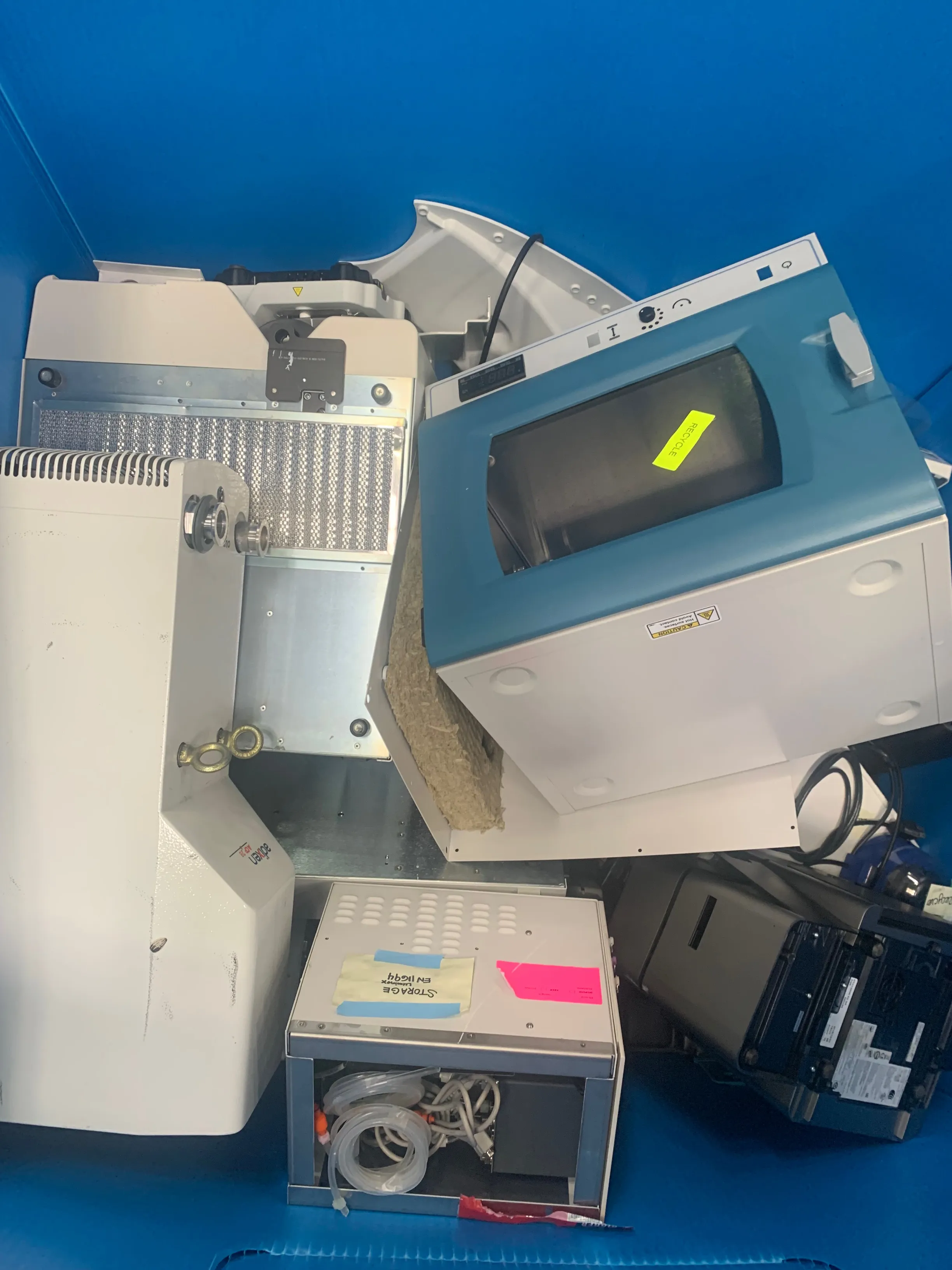 Used Pharma Equipment - 3 Bins for Parts or Not Working - REUZEit West Coast US - R