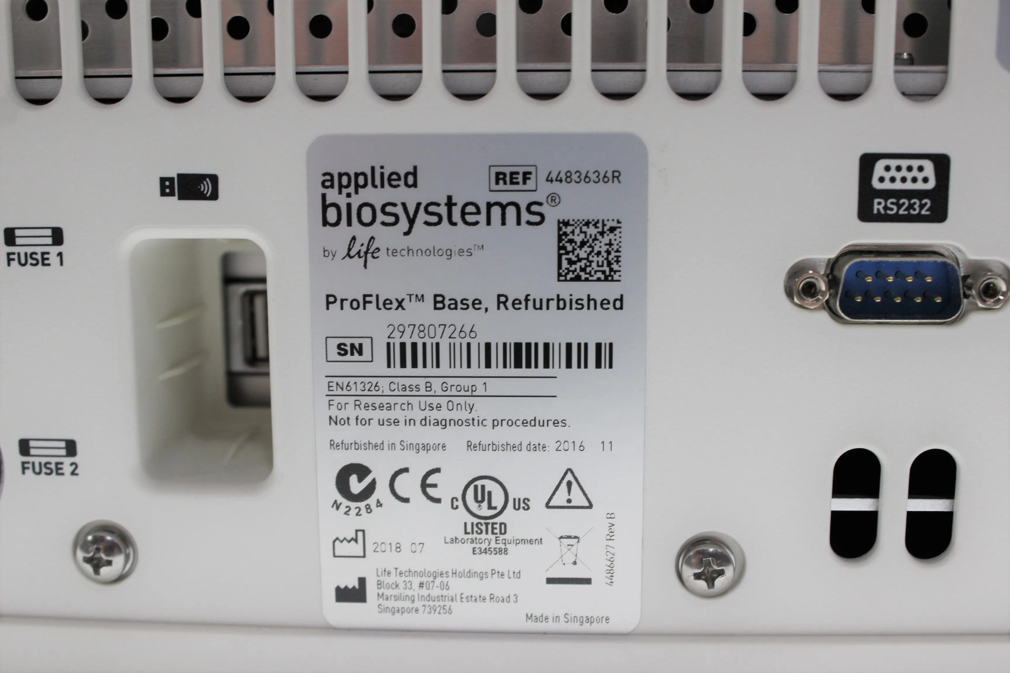 Applied Biosystems ProFlex Real Time PCR System 2 x 384-well