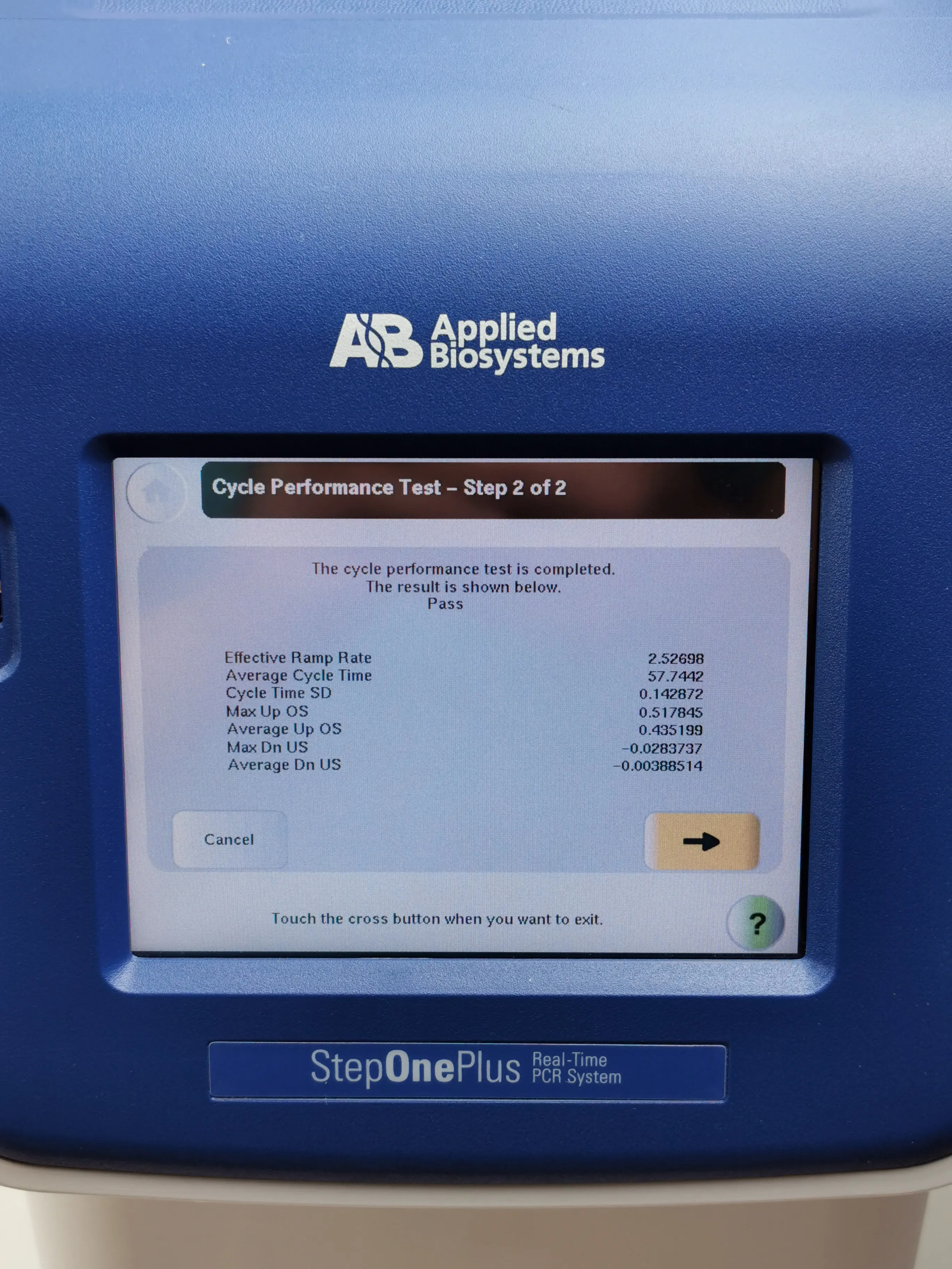 Applied Biosystems StepOne Plus Real-Time PCR System #4376592