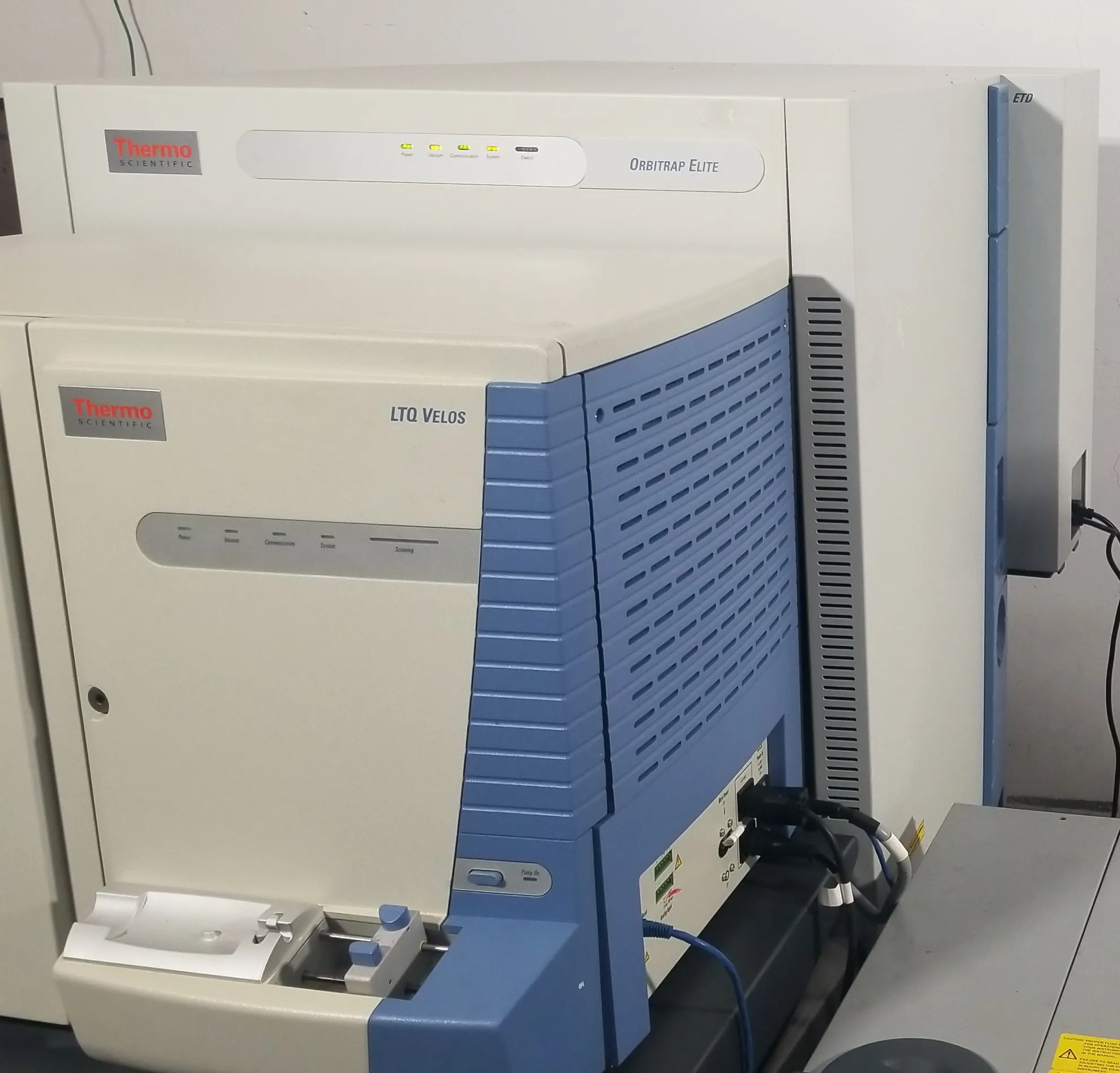 Thermo Fisher Orbitrap Elite & LTQ Velos with ETD - Used Mass Spectrometer