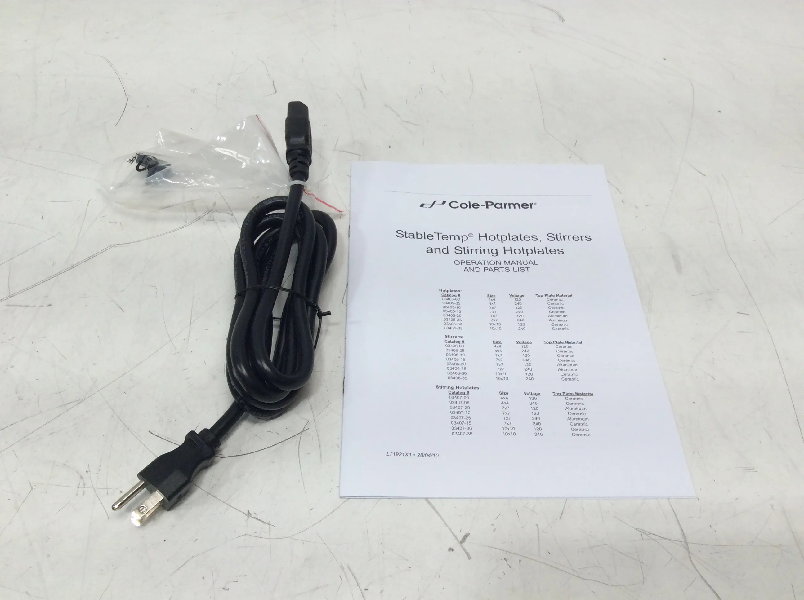 Cole Parmer StableTemp 0340510 Hotplate Lab Equipment